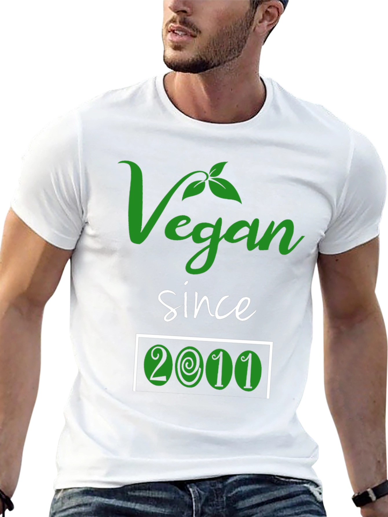 Vegan Since 2011 T-Shirt - Plant Based Lifestyle Tee