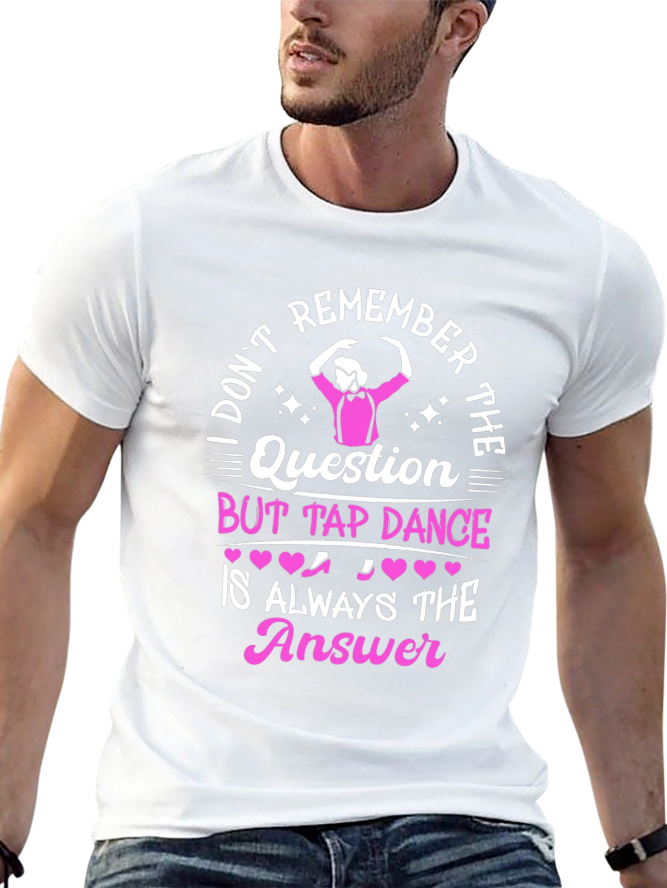 Tap Dance Answer T-Shirt - Funny Dance Tee