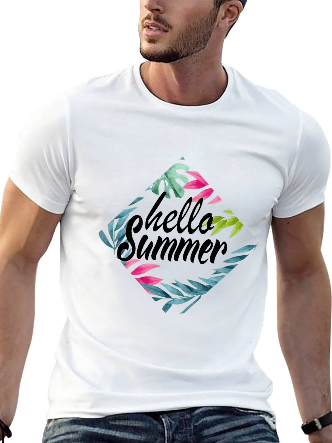 Hello Summer Graphic T-Shirt