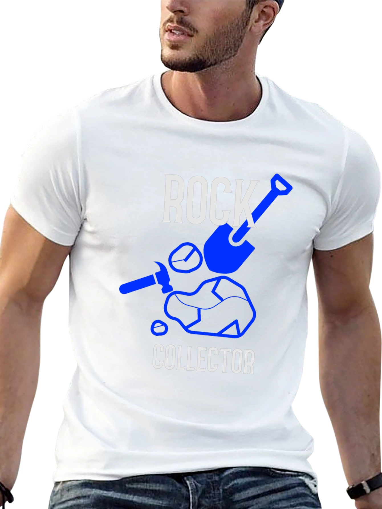 Rock Collector Graphic Tee - Hobbyist T-Shirt