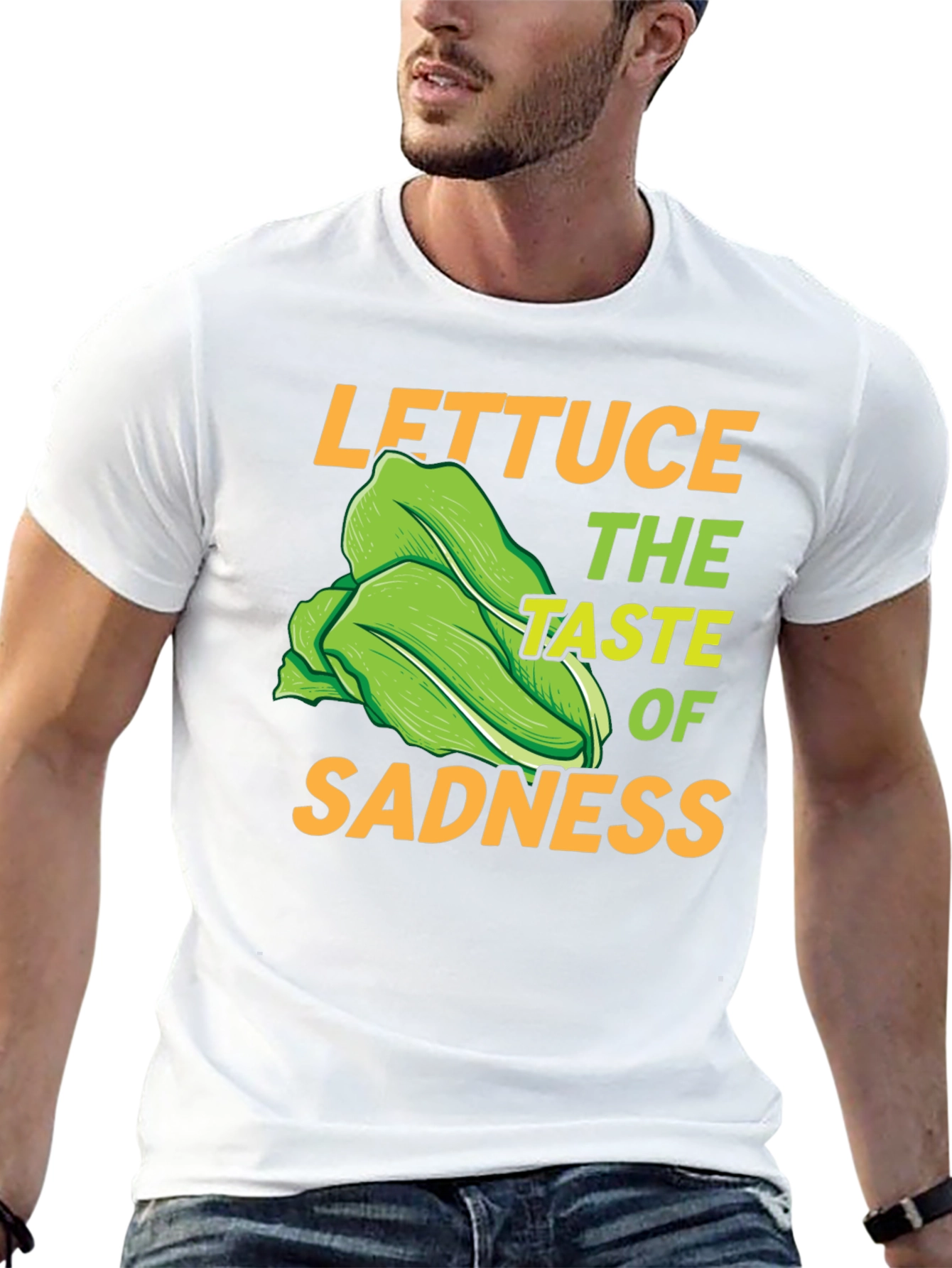 Lettuce Taste of Sadness Graphic T-Shirt