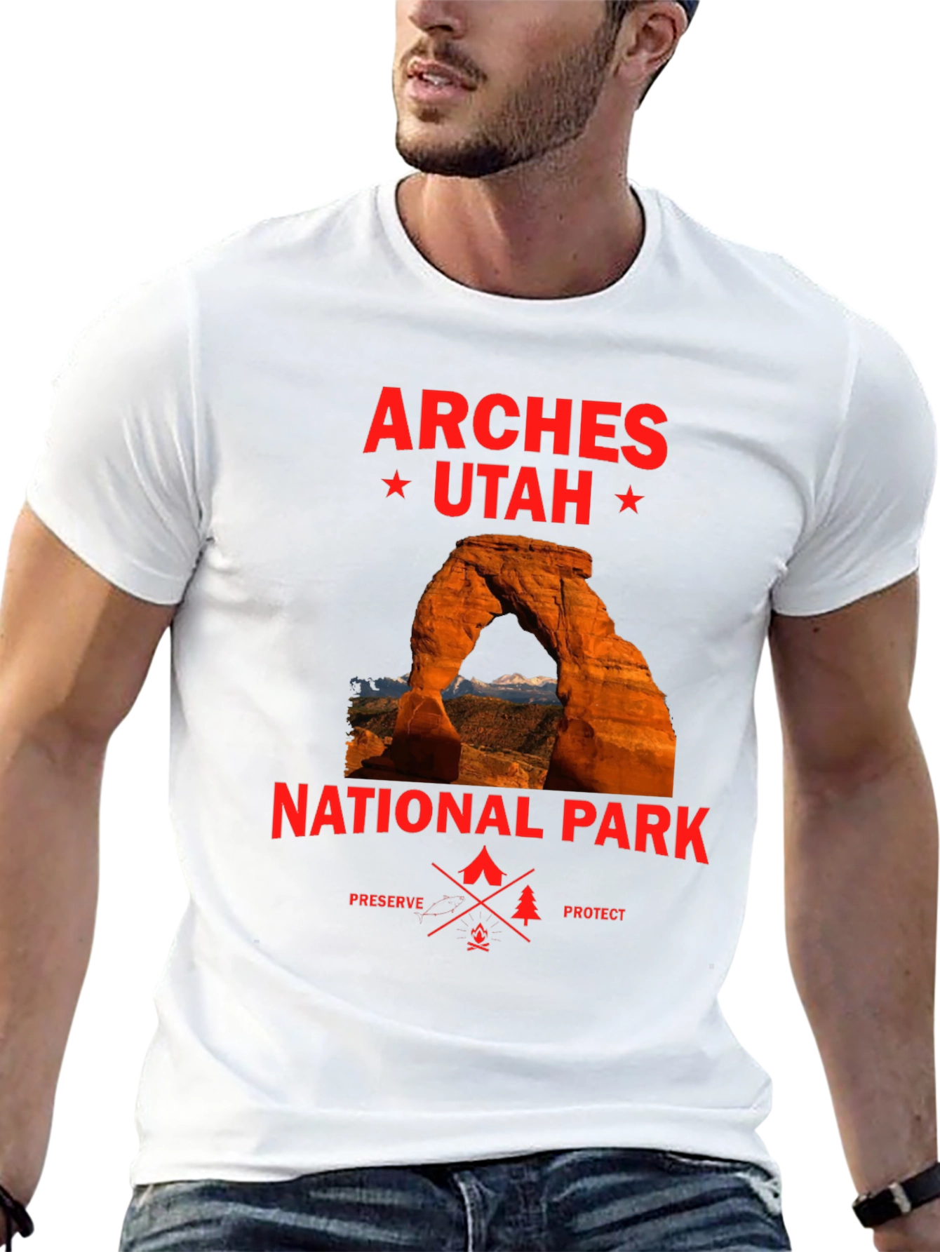 Arches National Park Tee - Utah Graphic T-Shirt