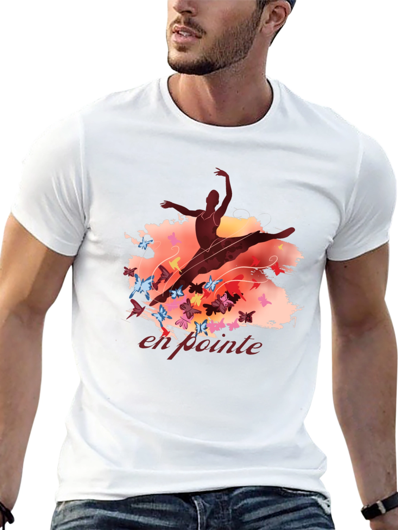 Ballerina En Pointe Graphic Tee