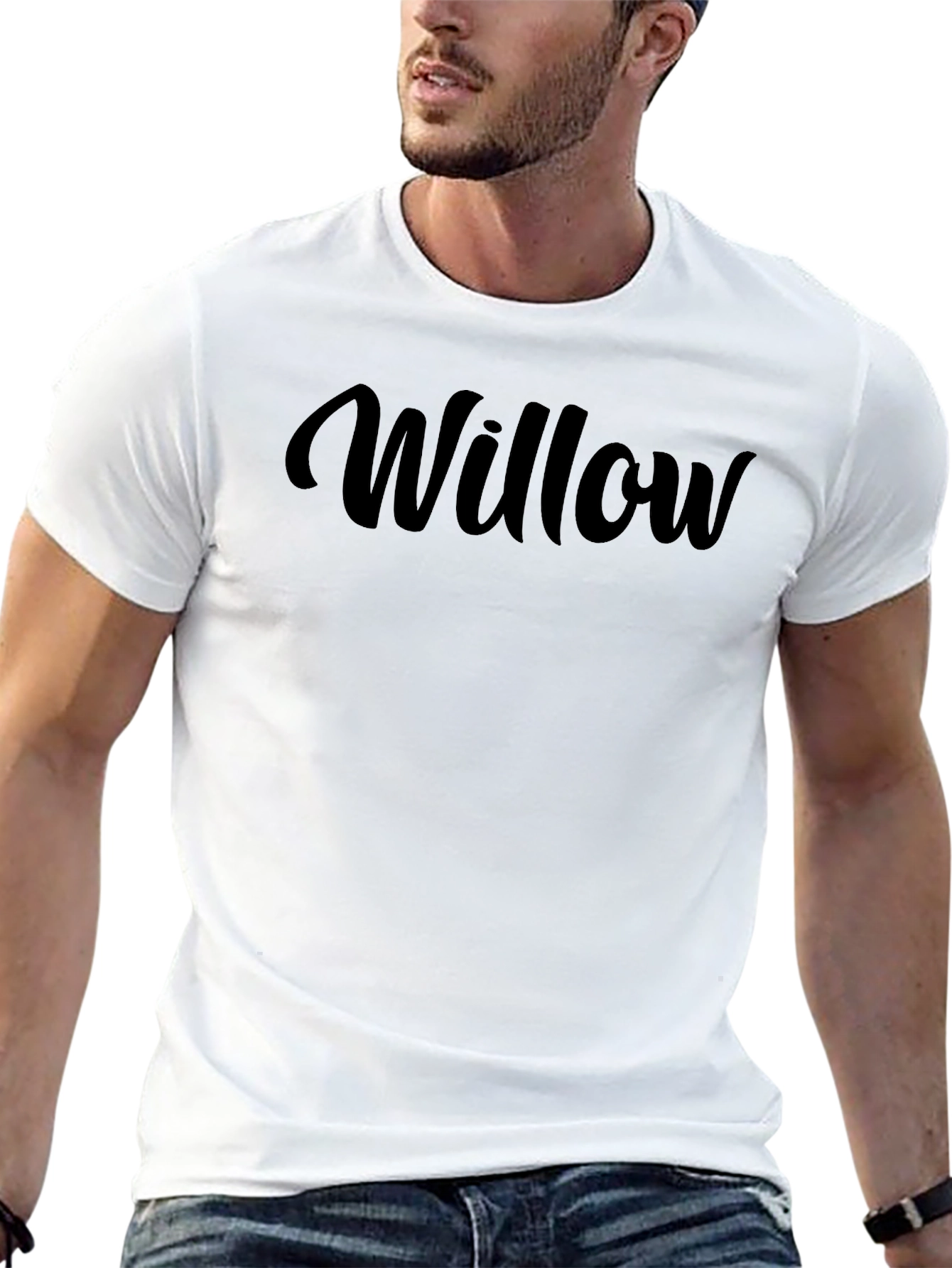 Willow Graphic T-Shirt - Stylish Soft Cotton Tee