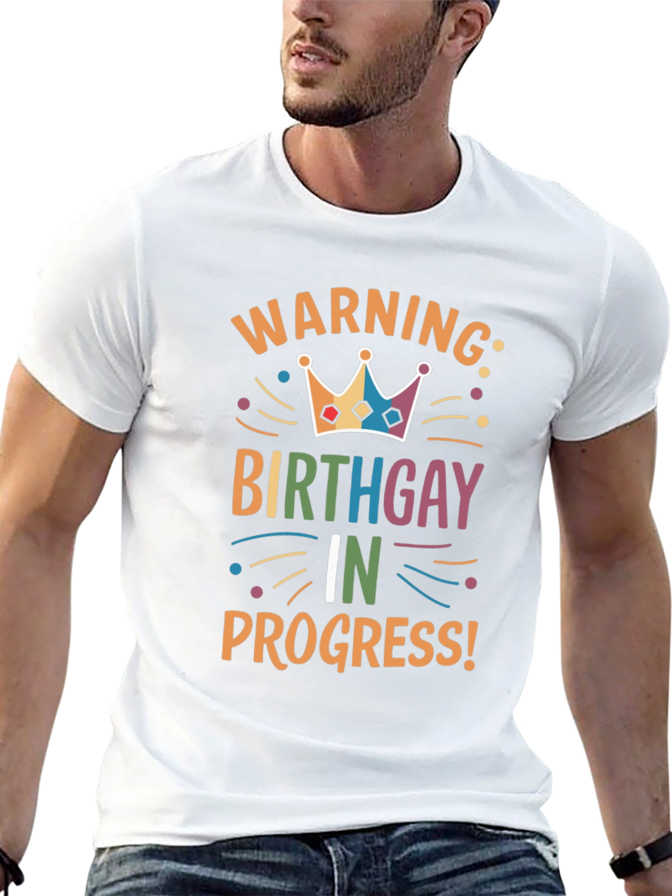 Birthday Gay In Progress T-Shirt