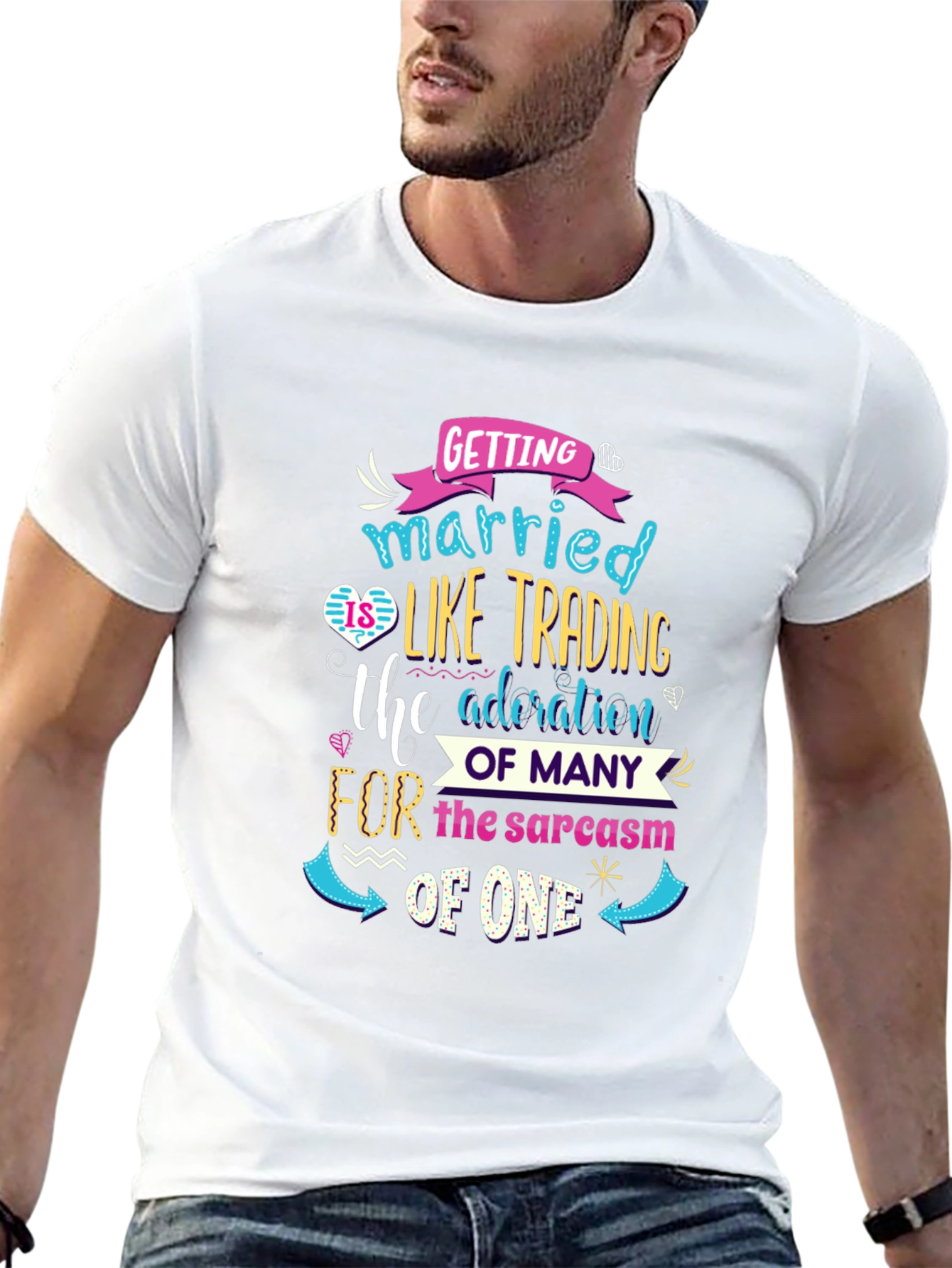 Funny Marriage Trading Sarcasm T-Shirt