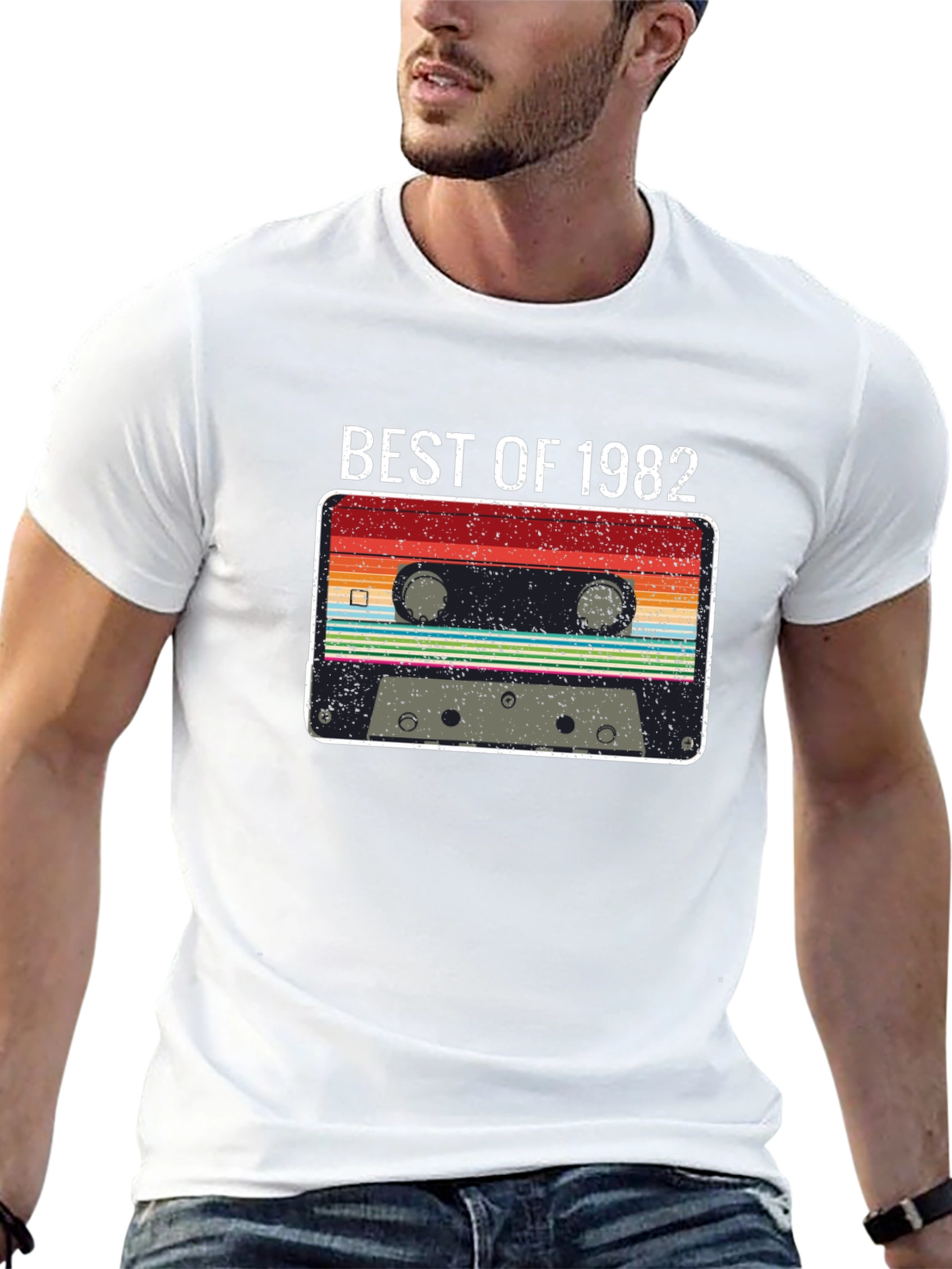 Best of 1982 Cassette Tape Graphic Tee