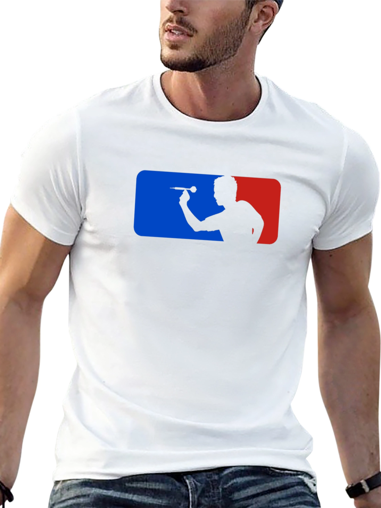 Darts Thrower Black T-Shirt