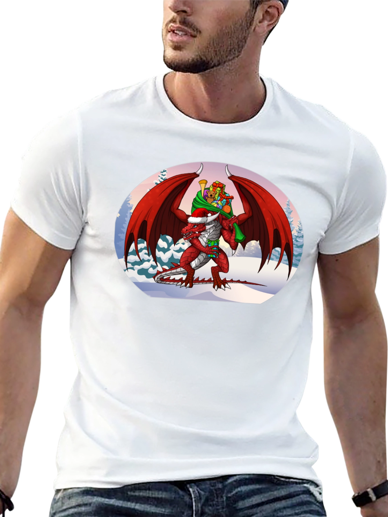 Christmas Dragon T-Shirt