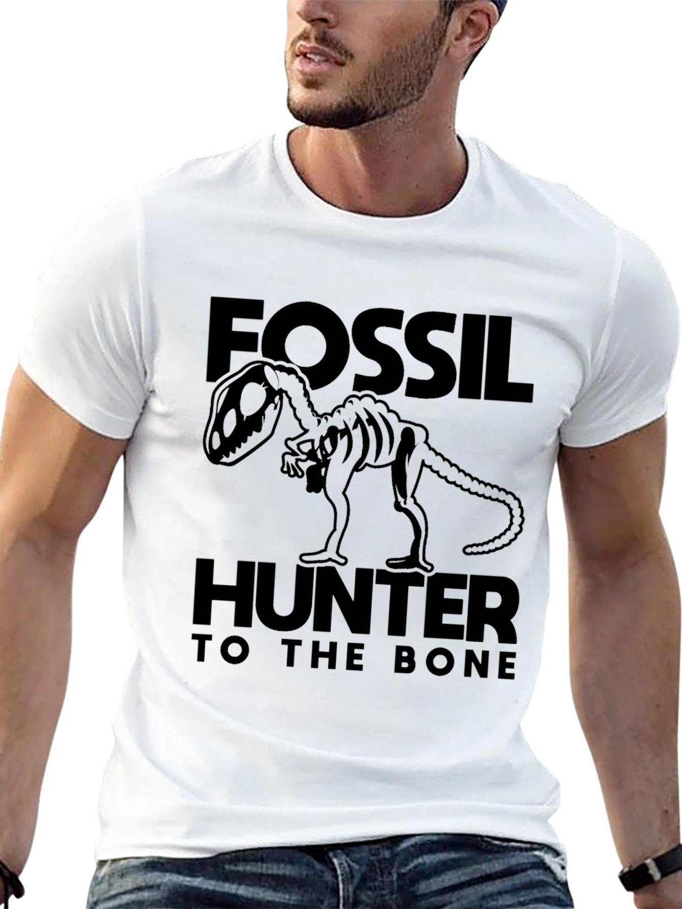 Fossil Hunter Dinosaur T-Shirt