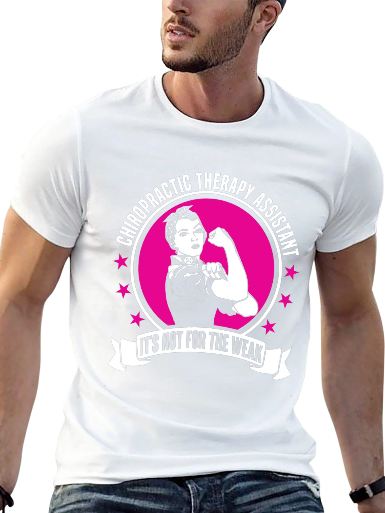 Chiropractic Therapy Assistant T-Shirt - Strong Women