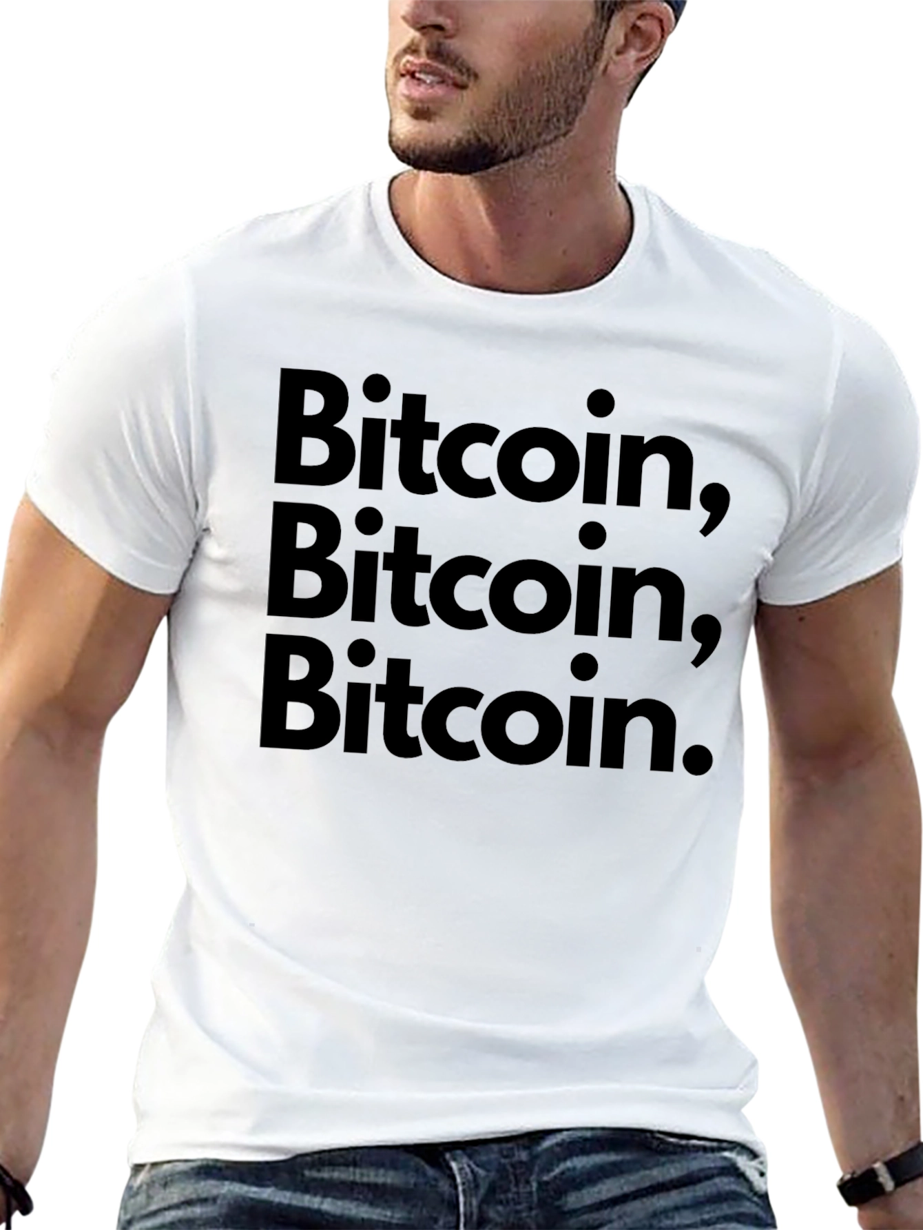 Bitcoin Enthusiast T-Shirt - Black Crypto Tee