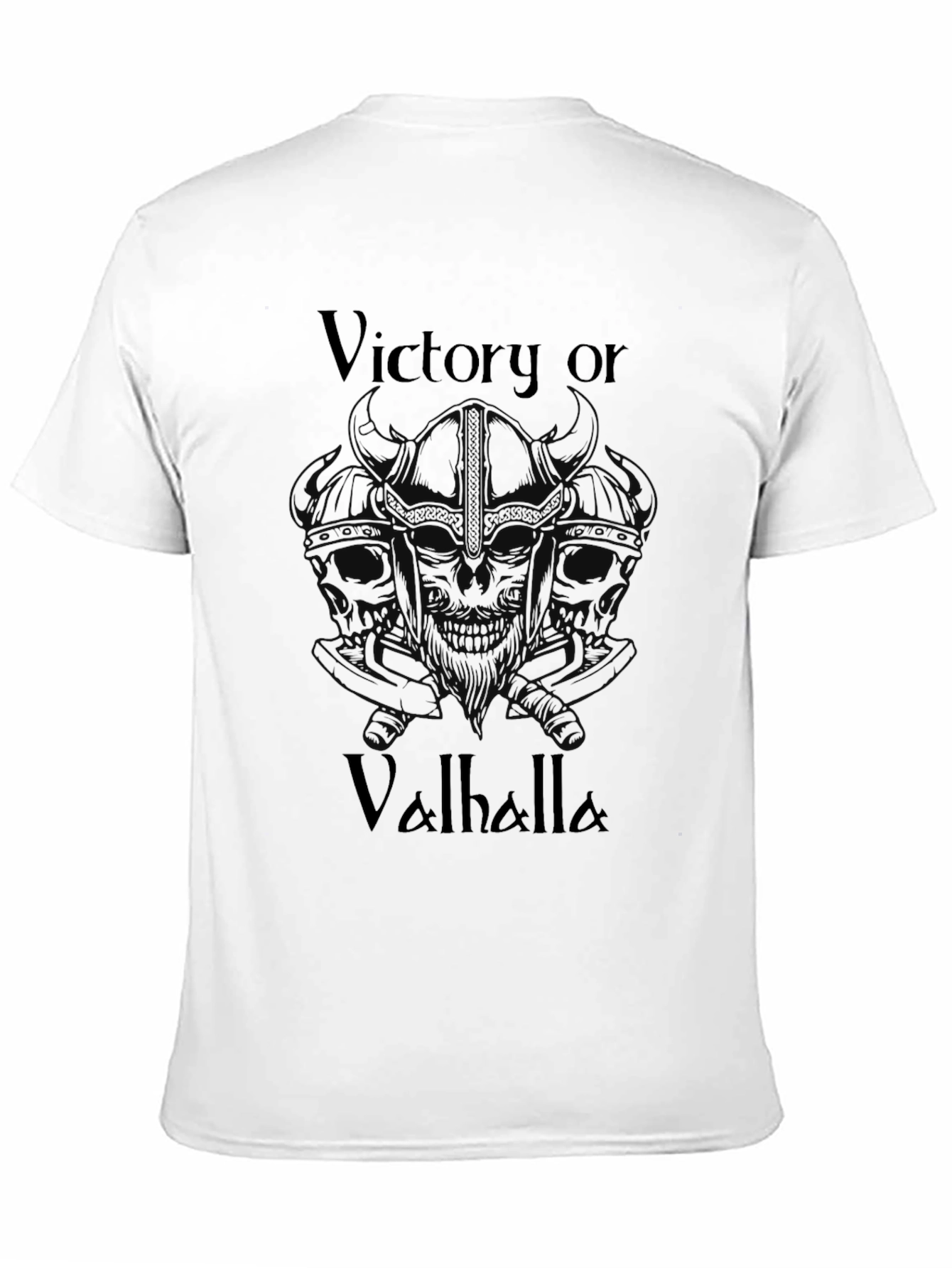 Victory or Valhalla Viking T-Shirt