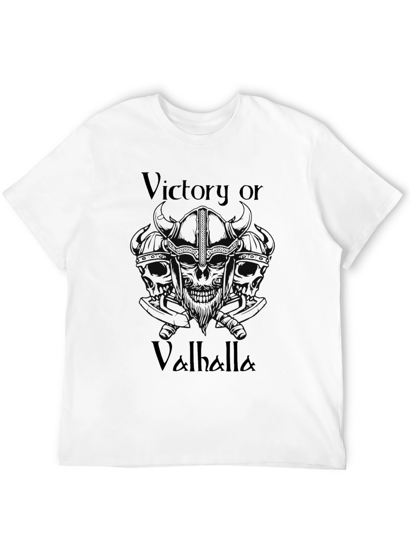 Victory or Valhalla Viking T-Shirt