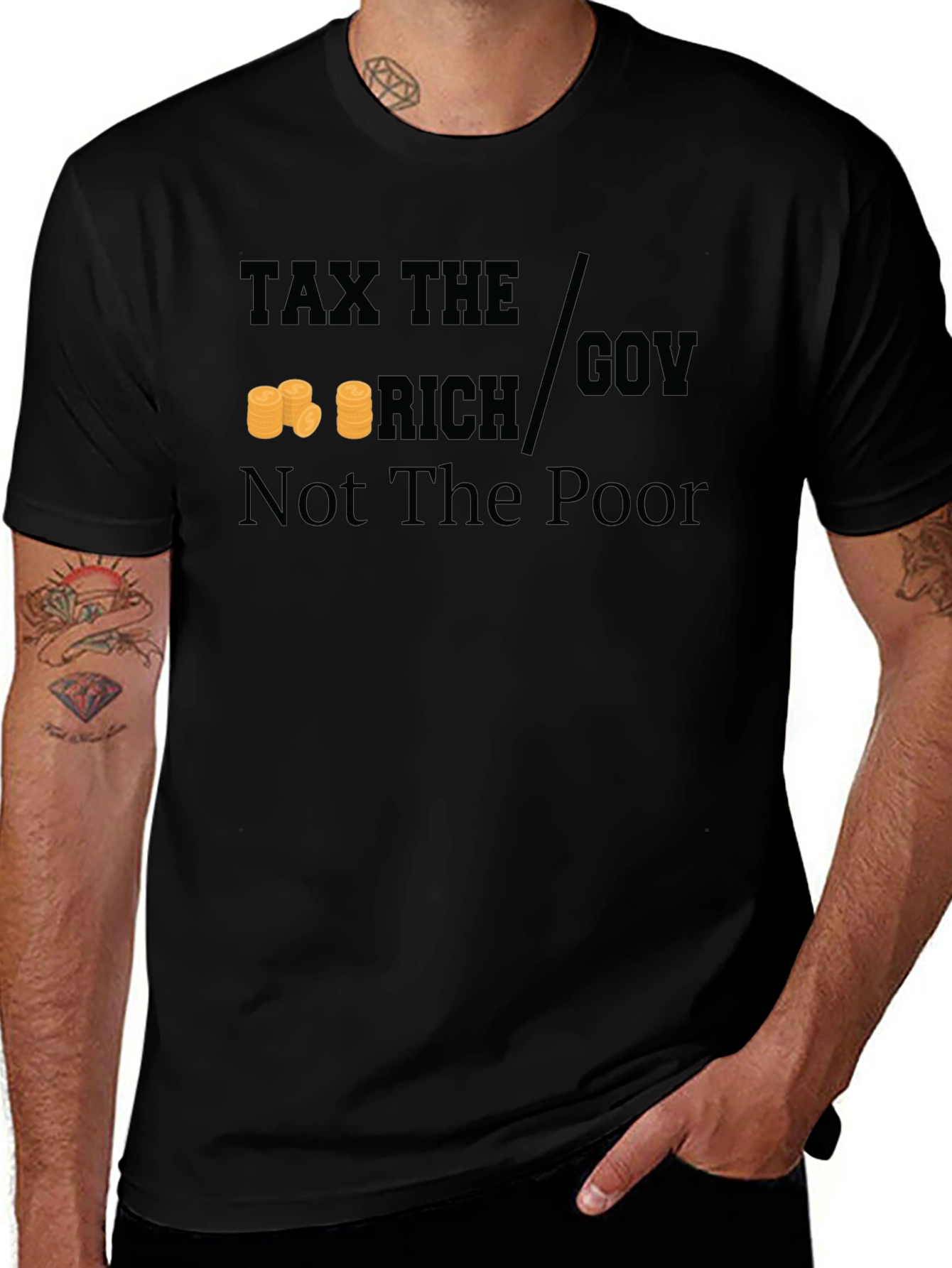 Tax The Rich Graphic Tee