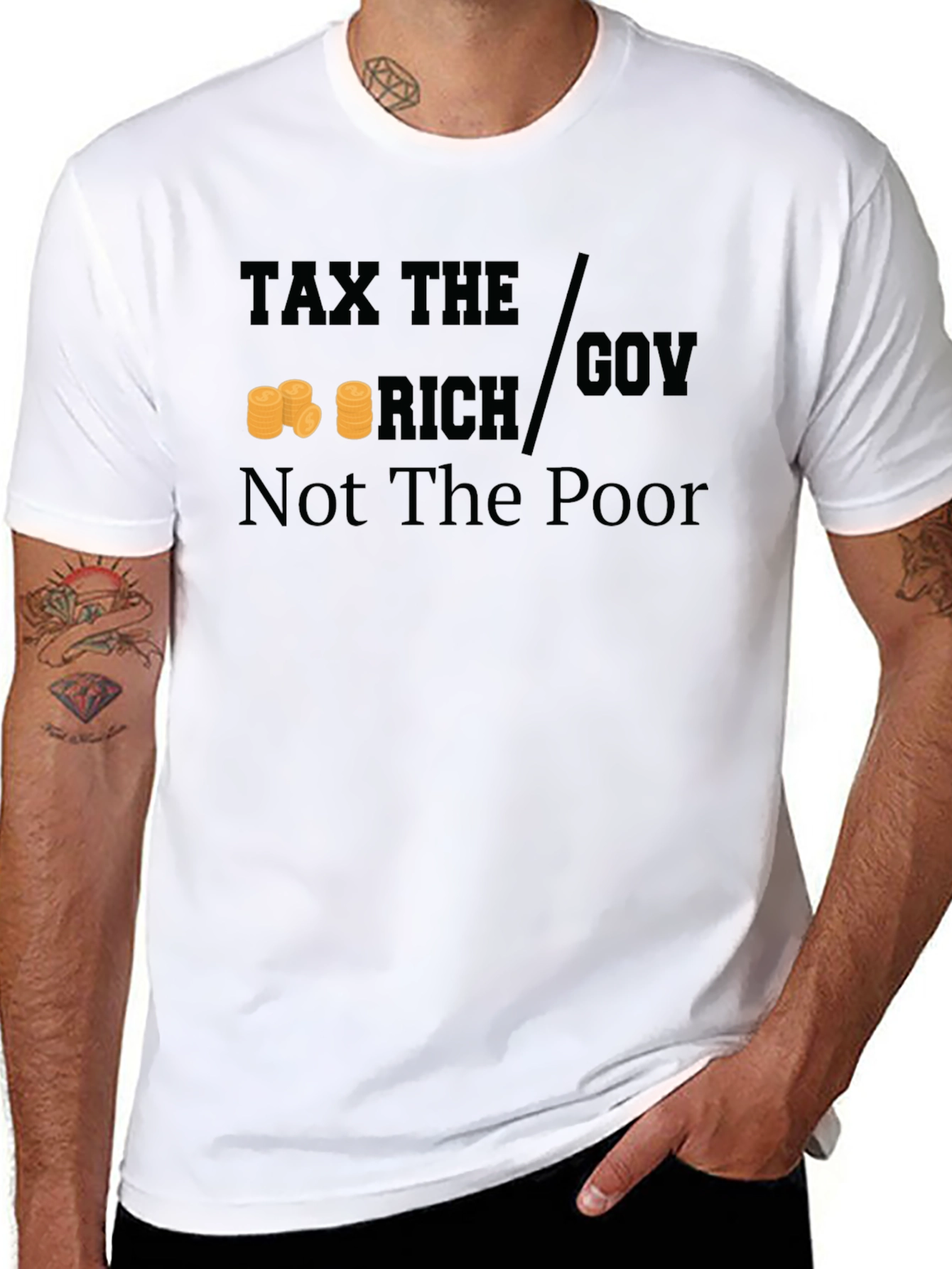 Tax The Rich Graphic Tee