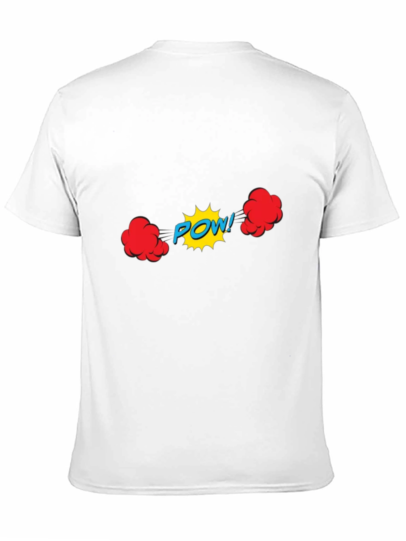 Comic Book POW! Graphic Black T-Shirt