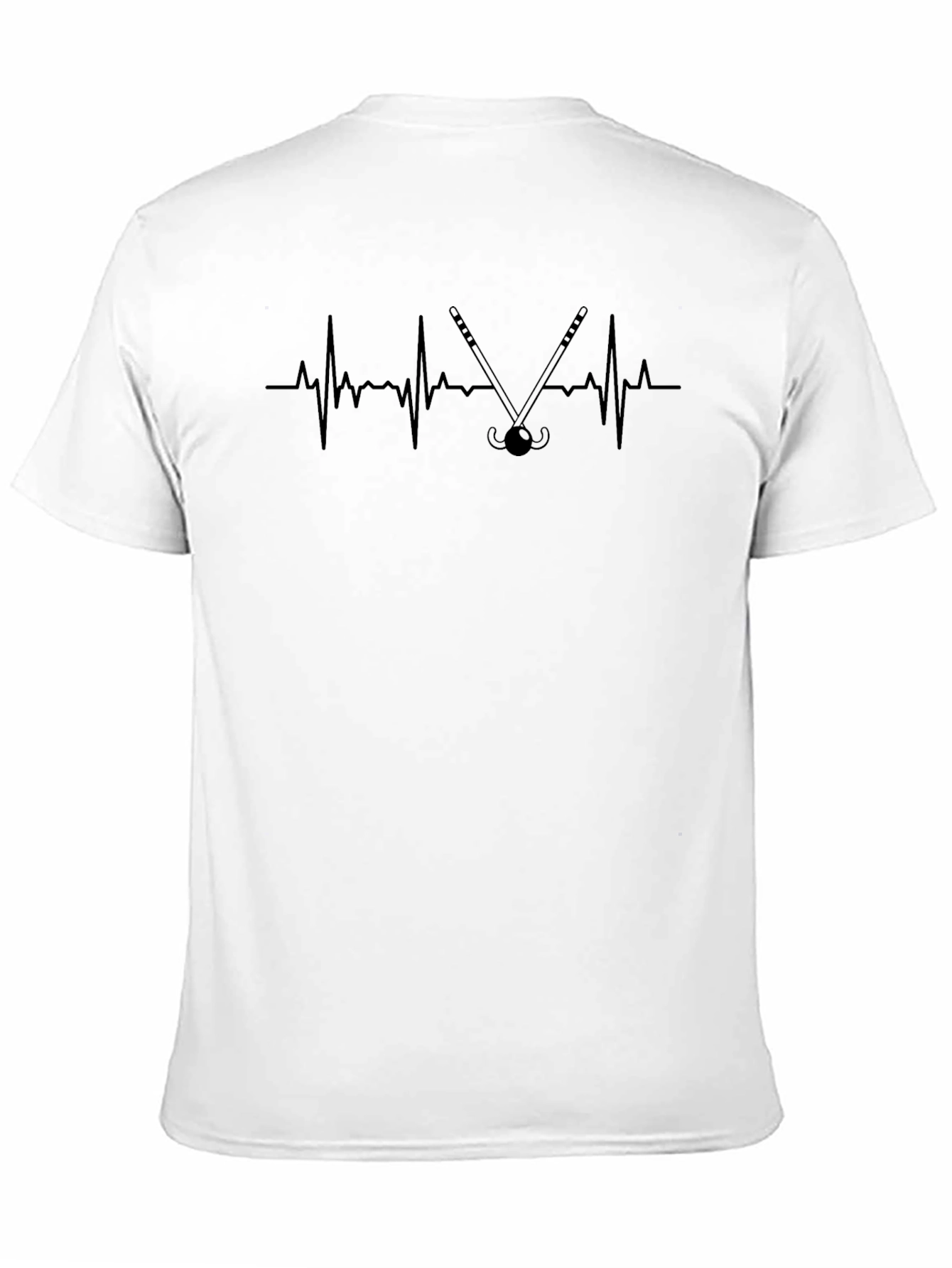Heartbeat Hockey T-Shirt - Stylish Graphic Tee
