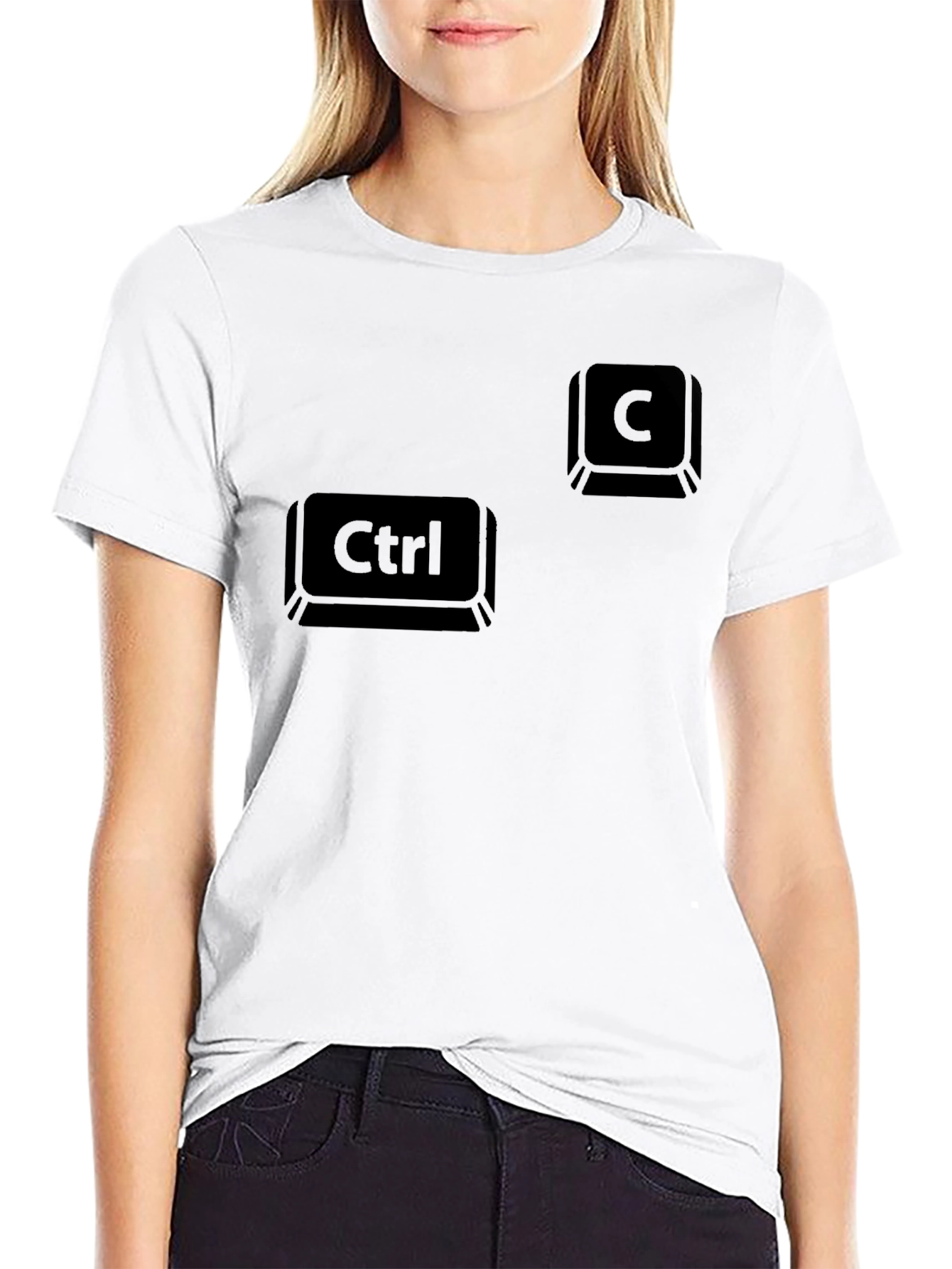 Ctrl+C T-Shirt - Copy and Paste Programmer Tee