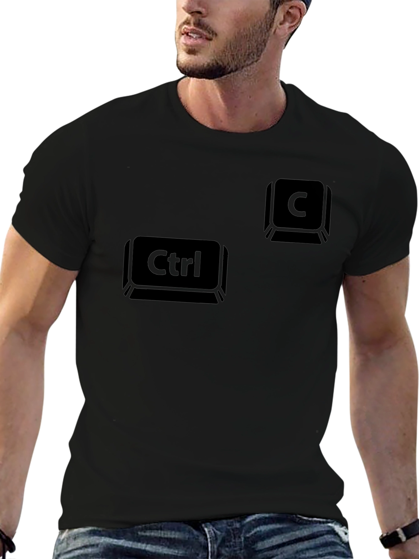 Ctrl+C T-Shirt - Copy and Paste Programmer Tee