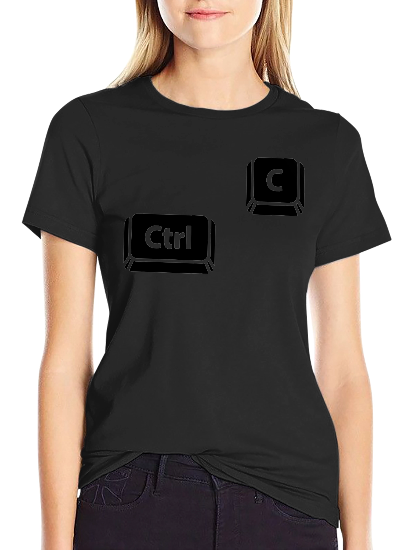 Ctrl+C T-Shirt - Copy and Paste Programmer Tee