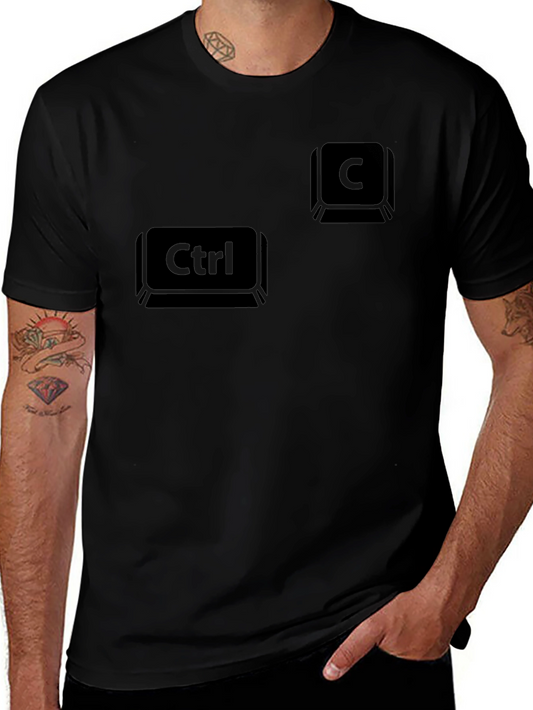 Ctrl+C T-Shirt - Copy and Paste Programmer Tee
