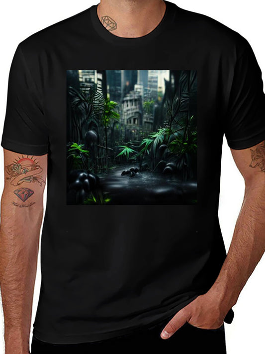 Urban Jungle Black T-Shirt