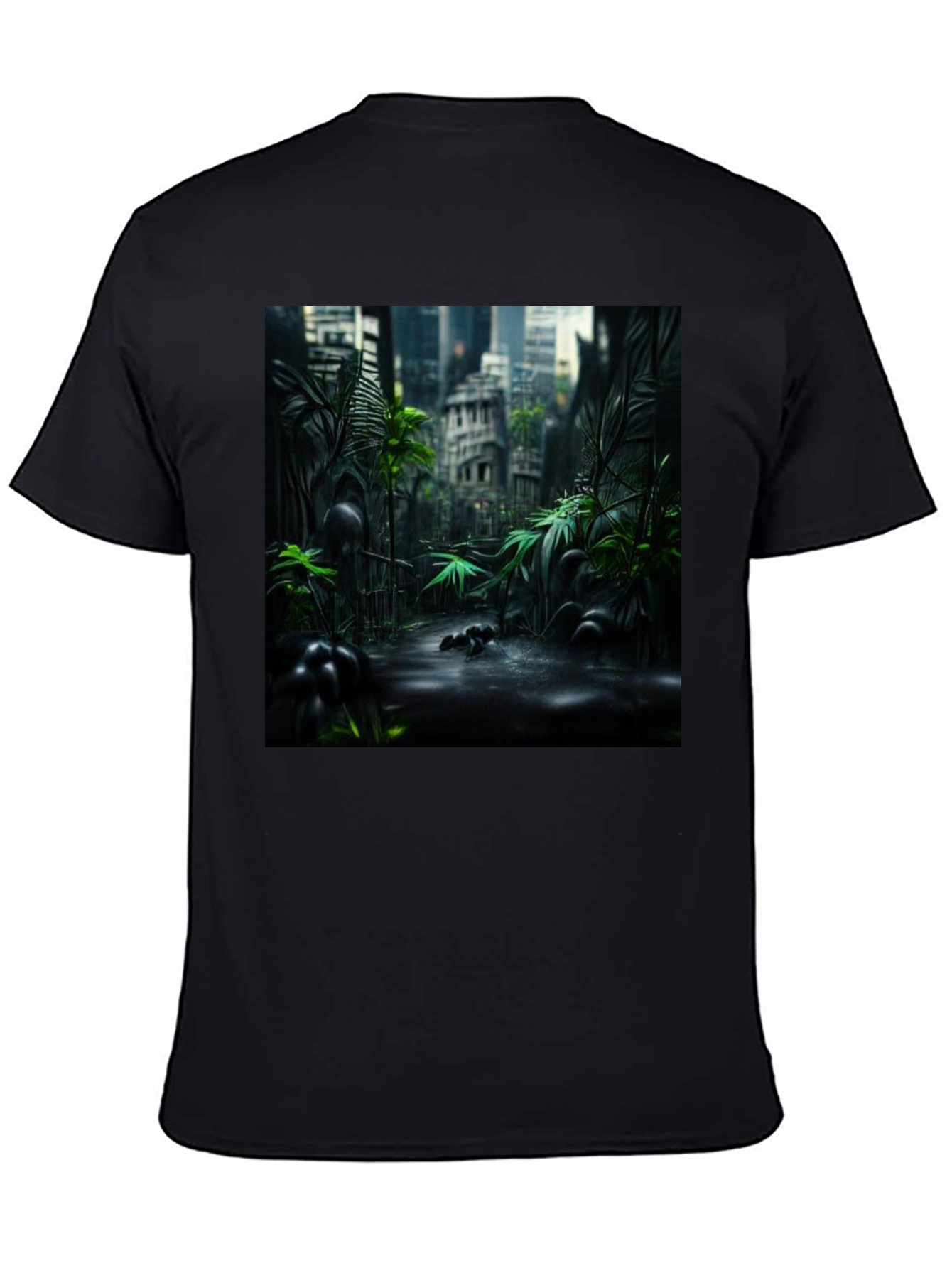 Urban Jungle Black T-Shirt