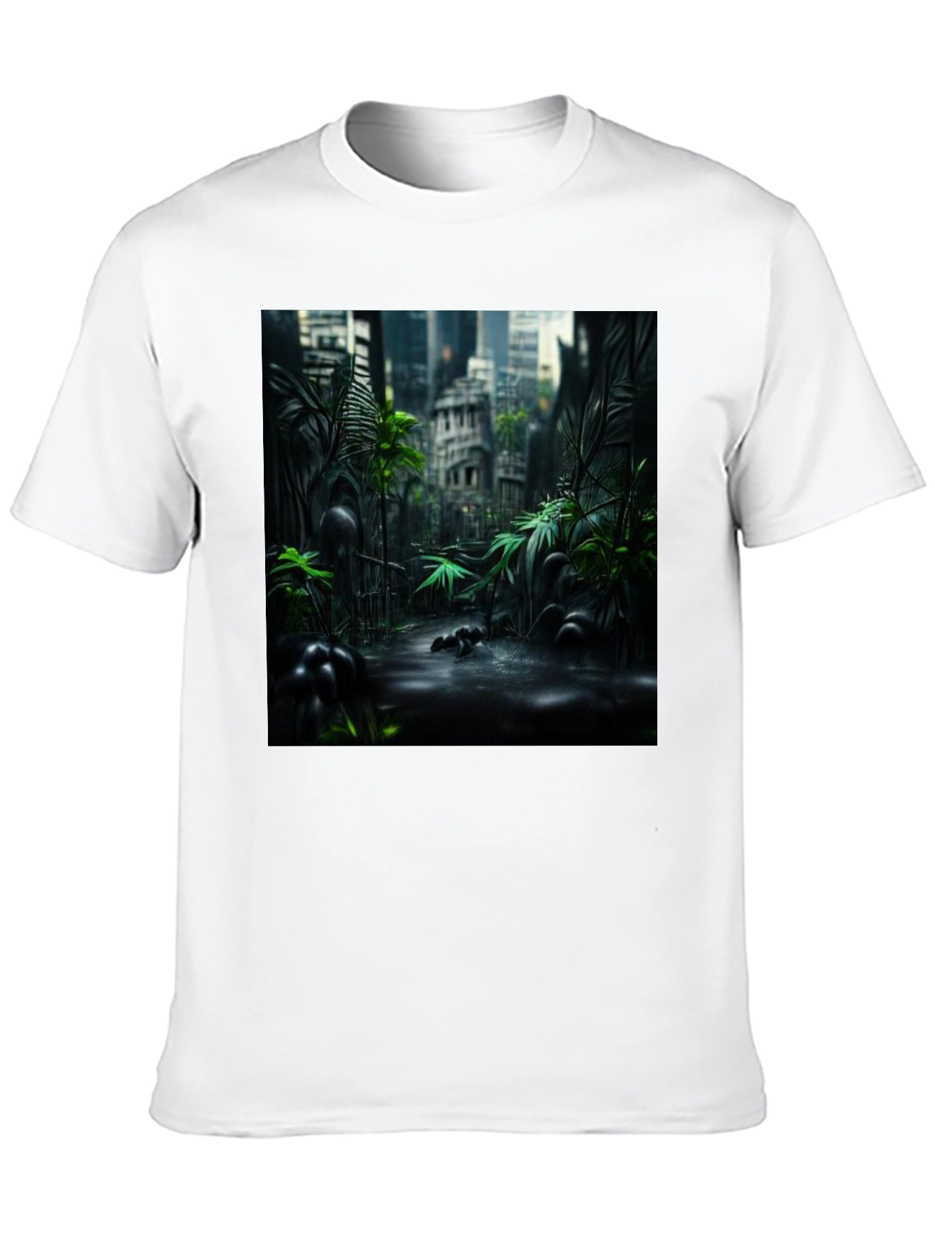 Urban Jungle Black T-Shirt