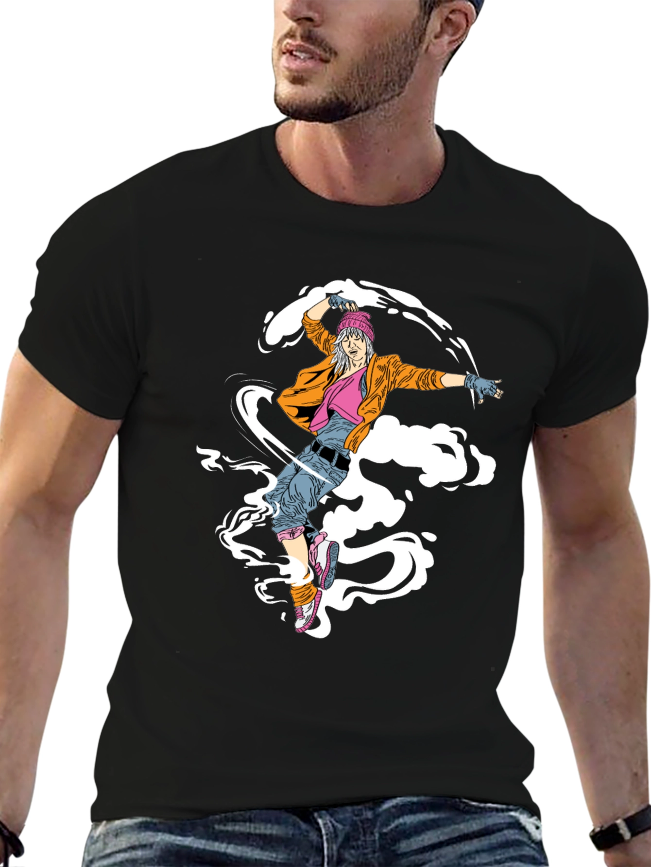 Cool Graphic Tee - Dancer Design