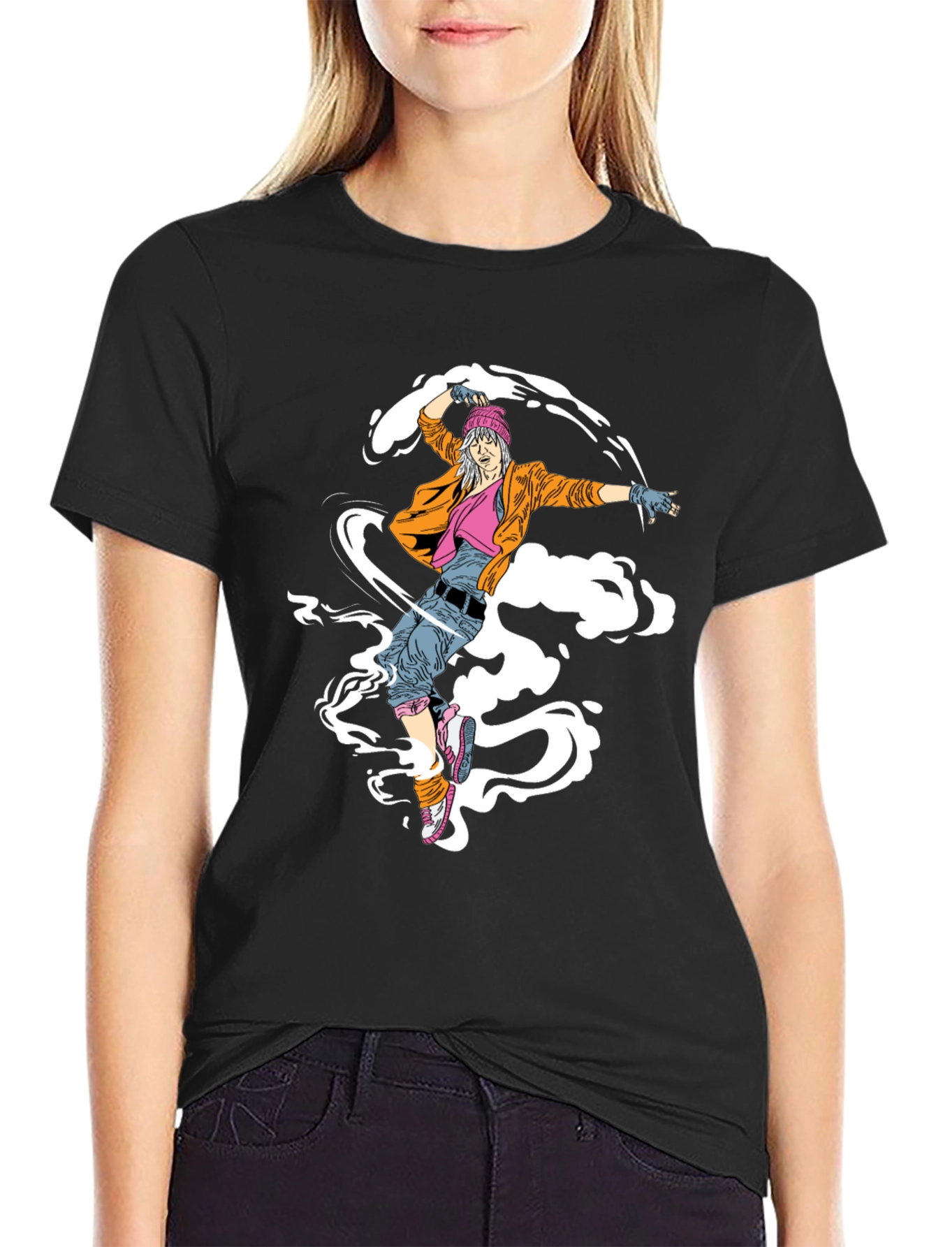 Cool Graphic Tee - Dancer Design