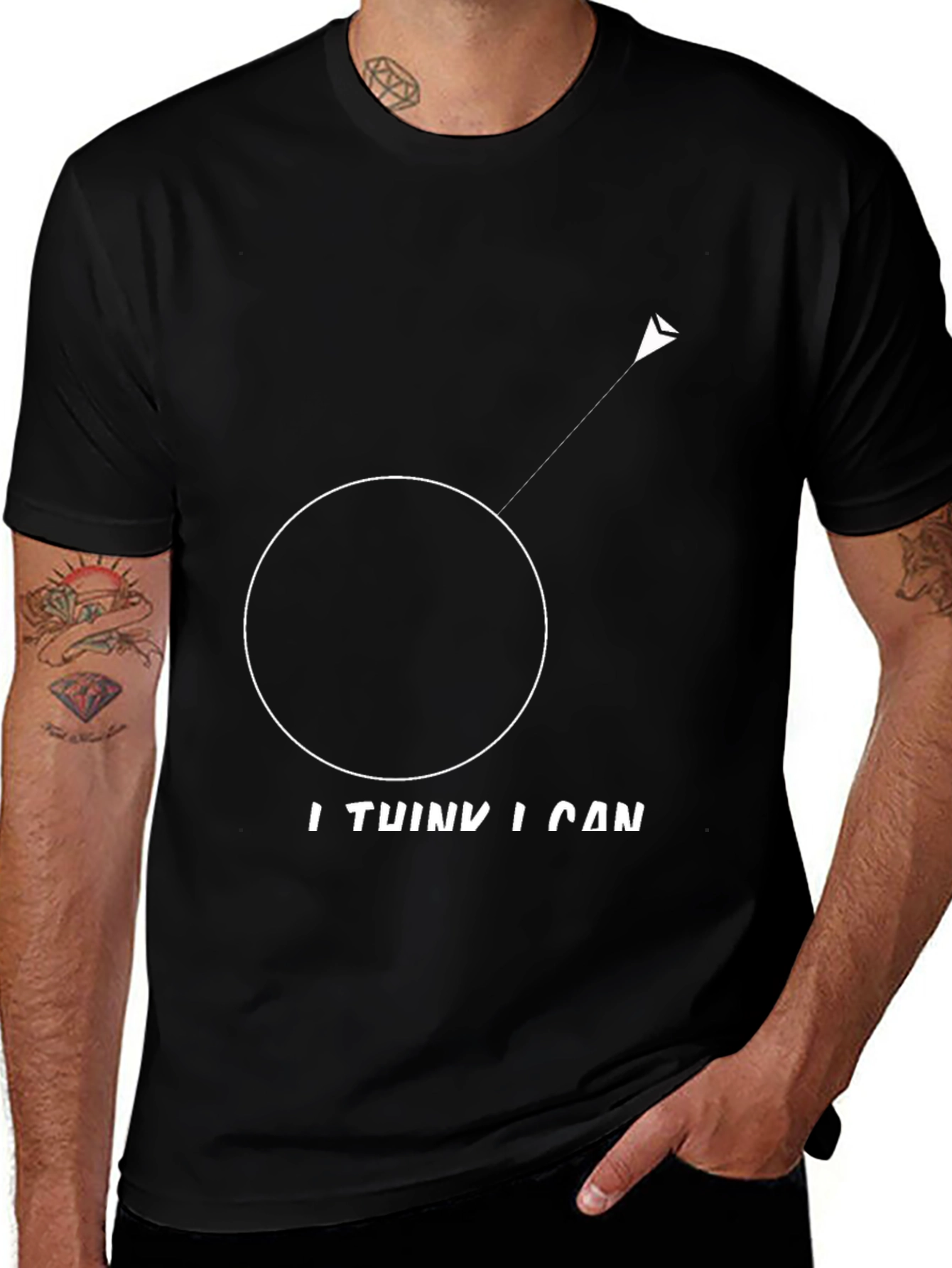 Motivational I Think I Can Graphic Tee