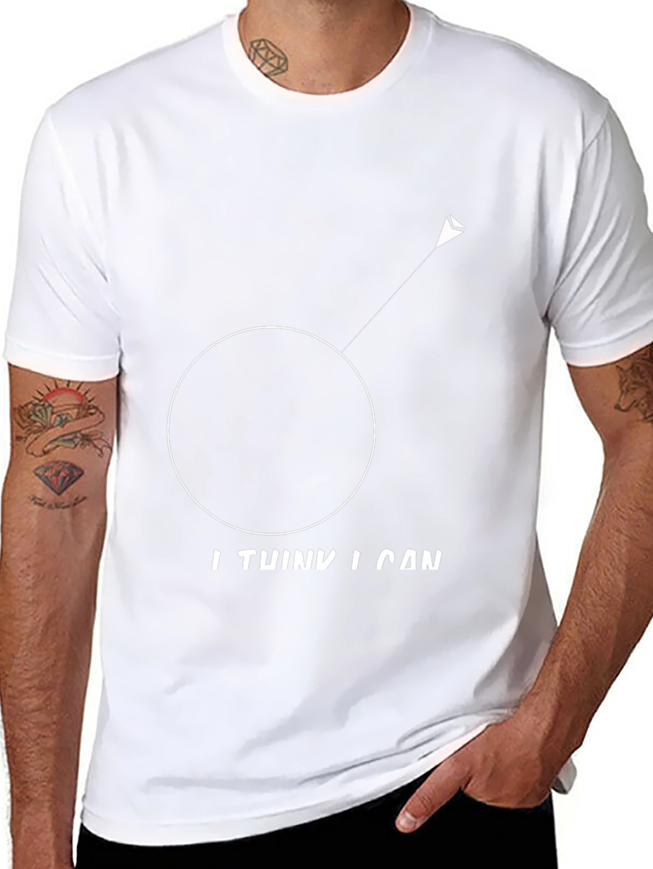 Motivational I Think I Can Graphic Tee