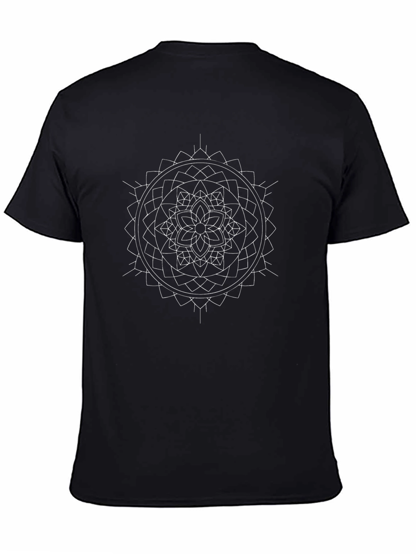 Geometric Mandala Tee - Modern Graphic T-Shirt