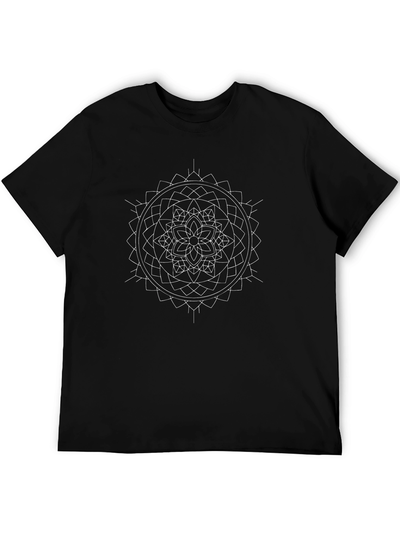 Geometric Mandala Tee - Modern Graphic T-Shirt