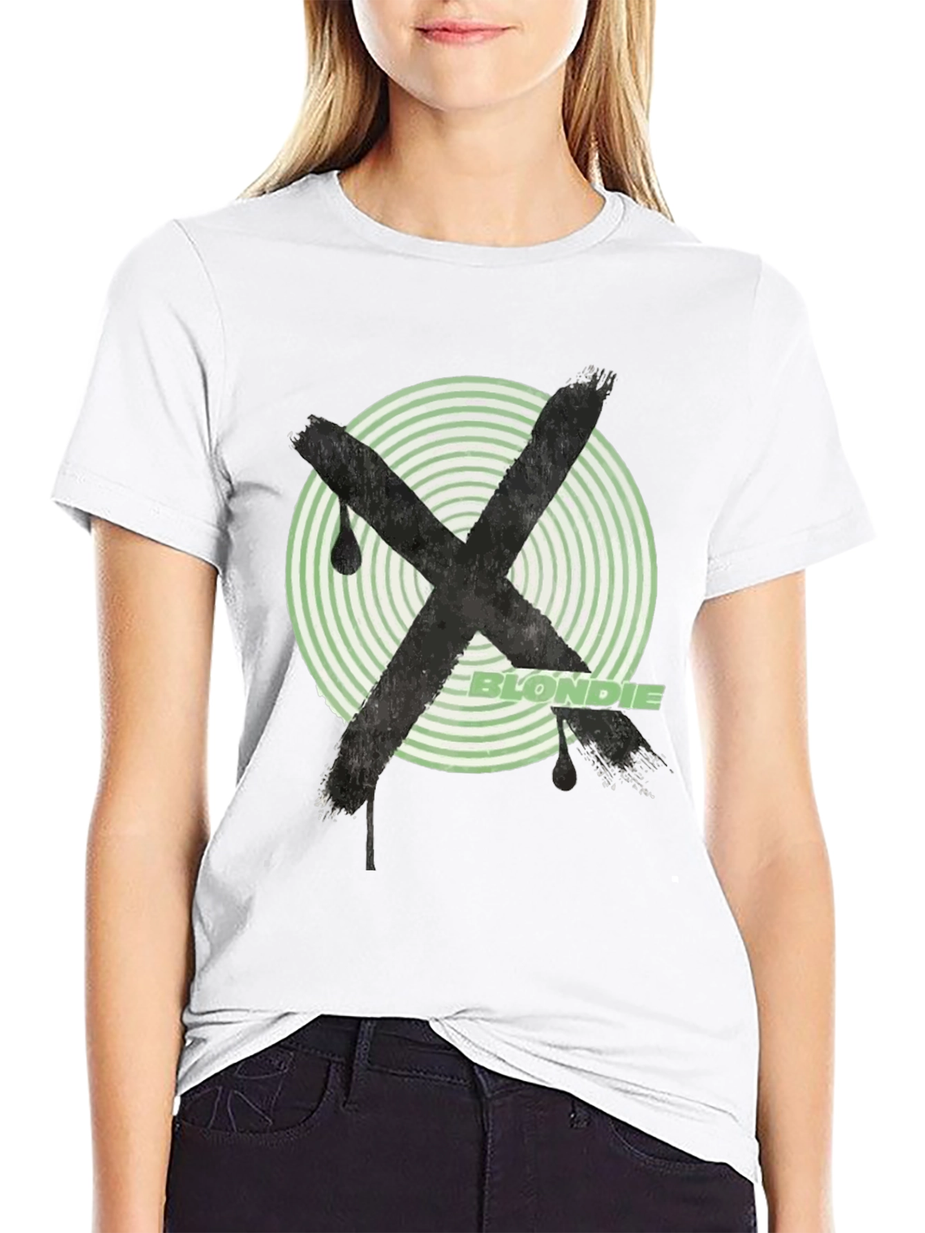 Blondie X T-Shirt - Classic Band Tee