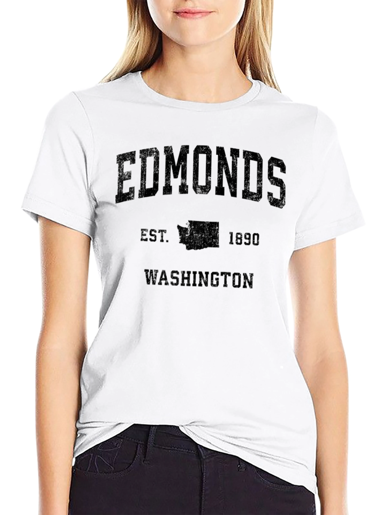 Edmonds Washington Est. 1890 Graphic Tee