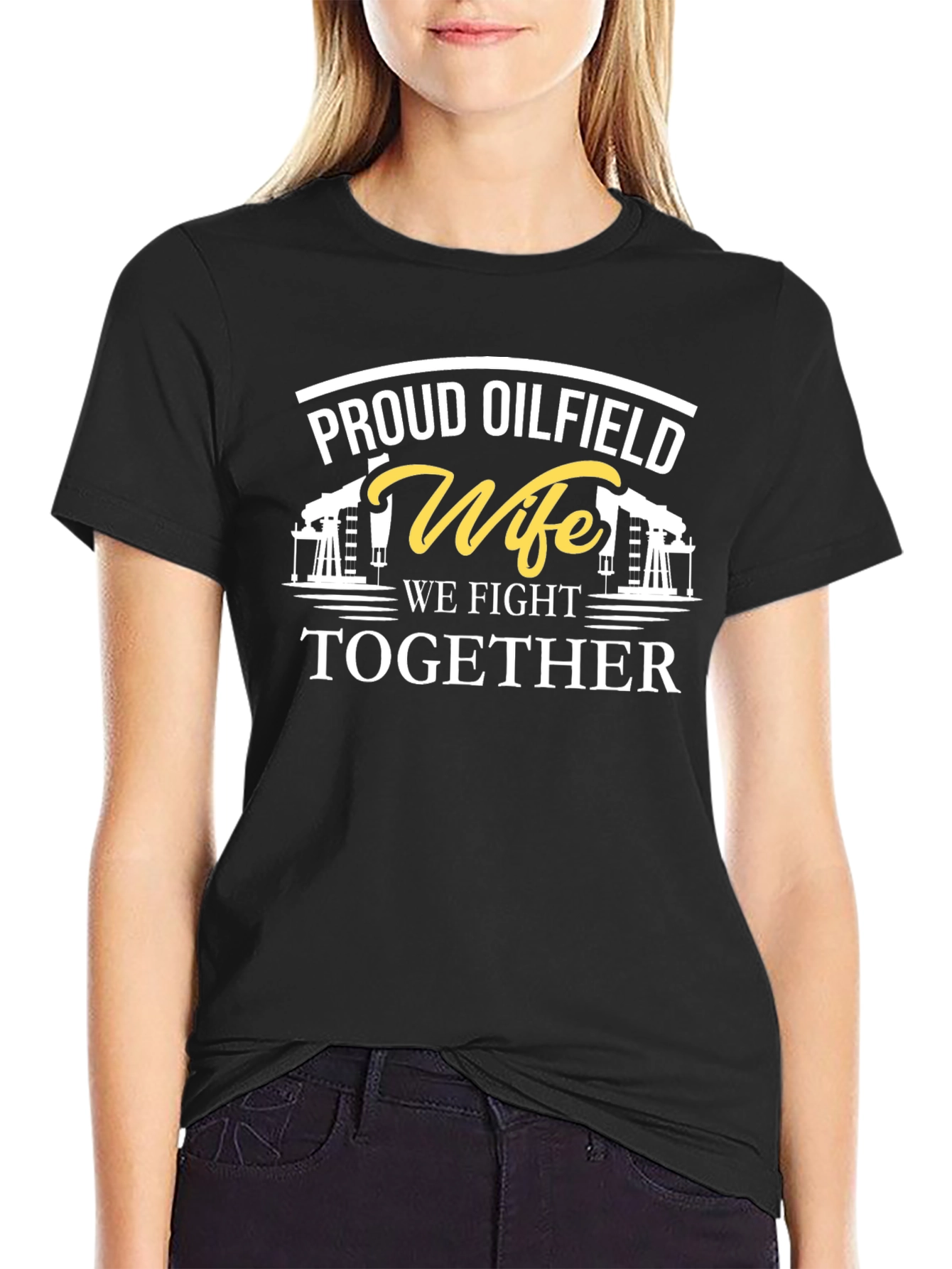 Proud Oilfield Wife Graphic Tee