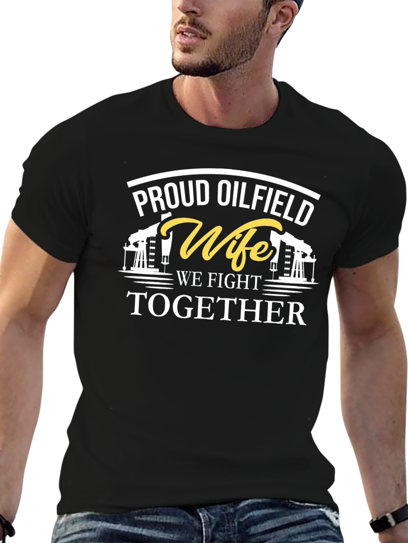 Proud Oilfield Wife Graphic Tee