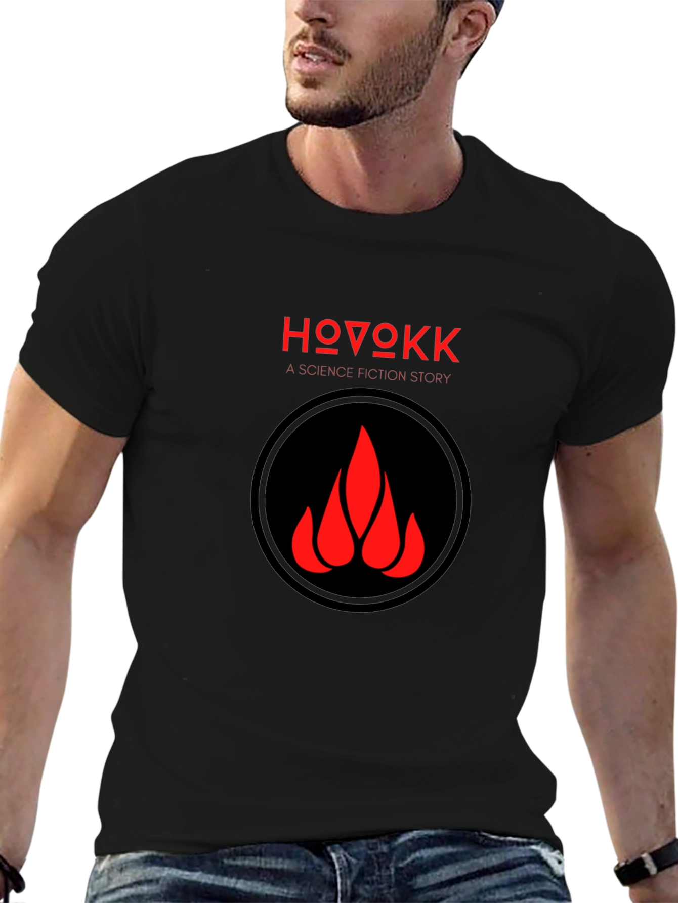 Havokk Science Fiction Story Graphic Tee