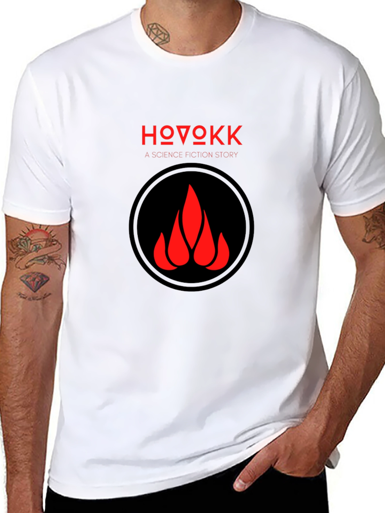 Havokk Science Fiction Story Graphic Tee