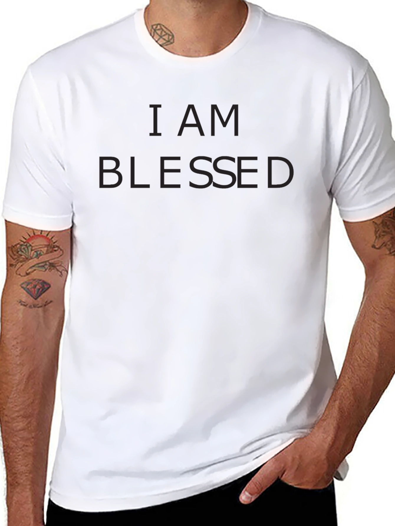 Blessed Black T-Shirt: Stylish & Comfortable
