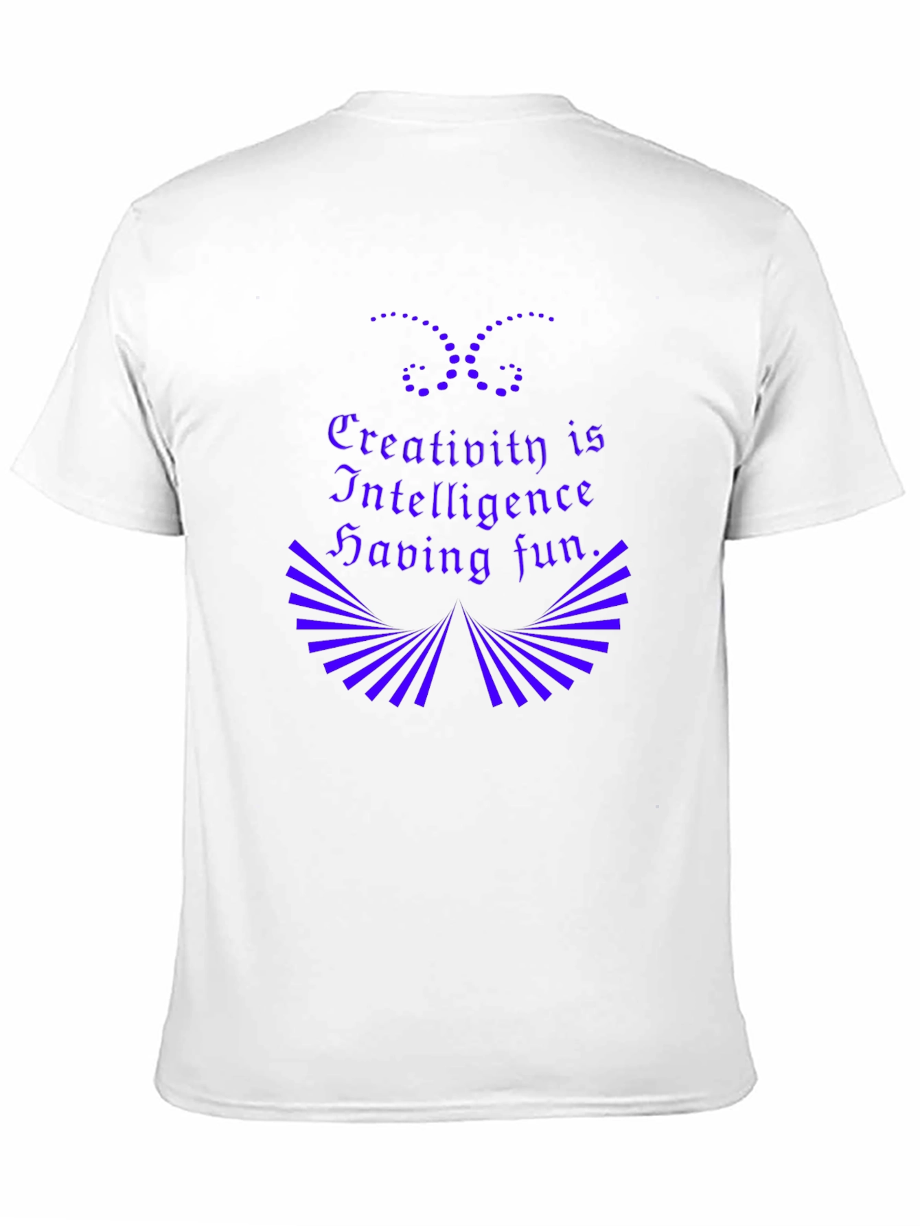 Creativity Intelligence Fun Black Graphic Tee