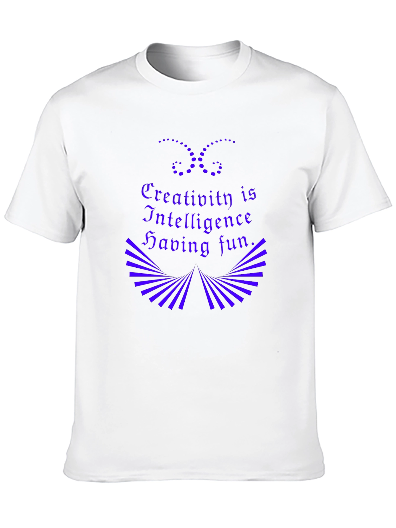 Creativity Intelligence Fun Black Graphic Tee