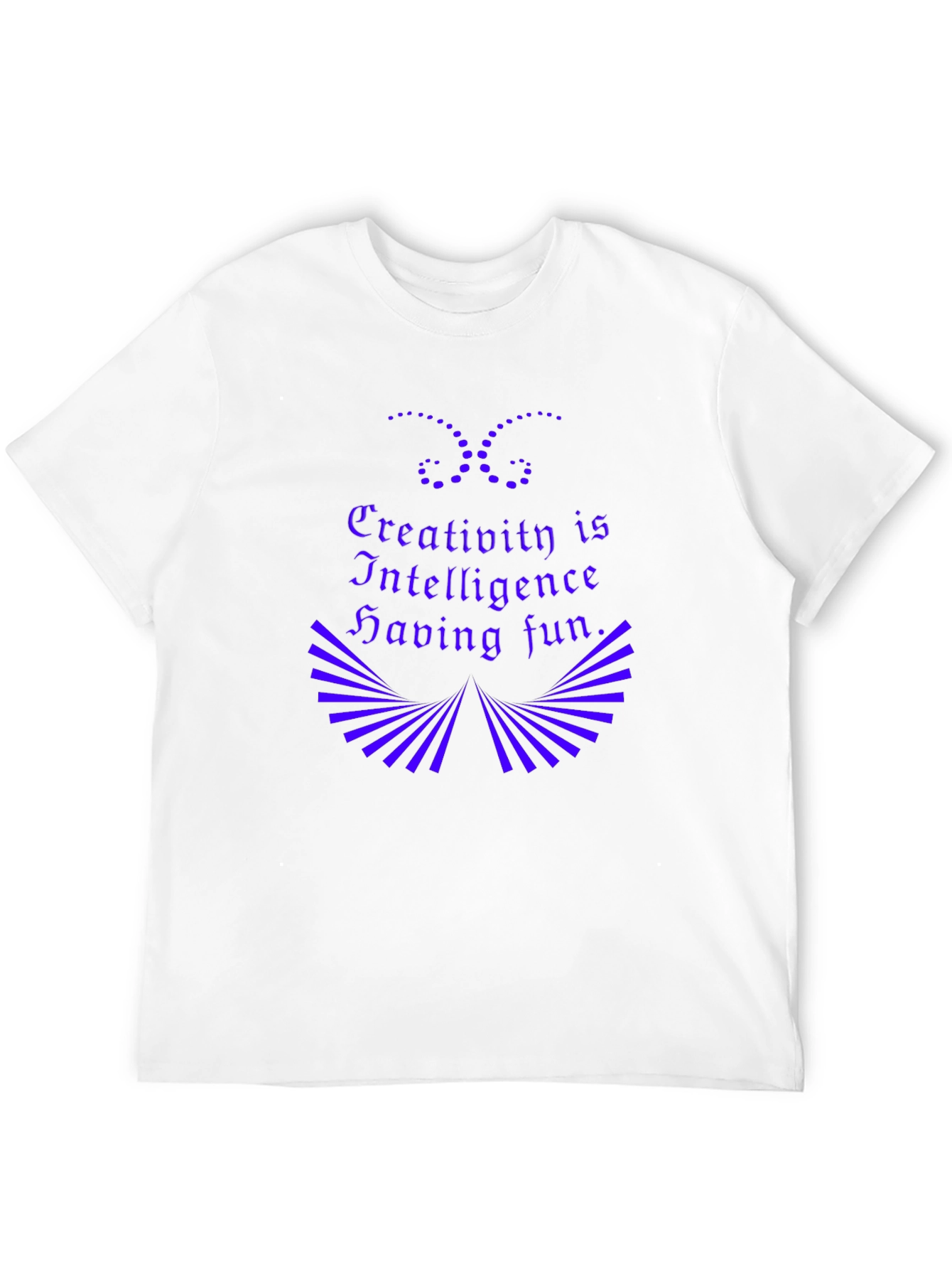 Creativity Intelligence Fun Black Graphic Tee