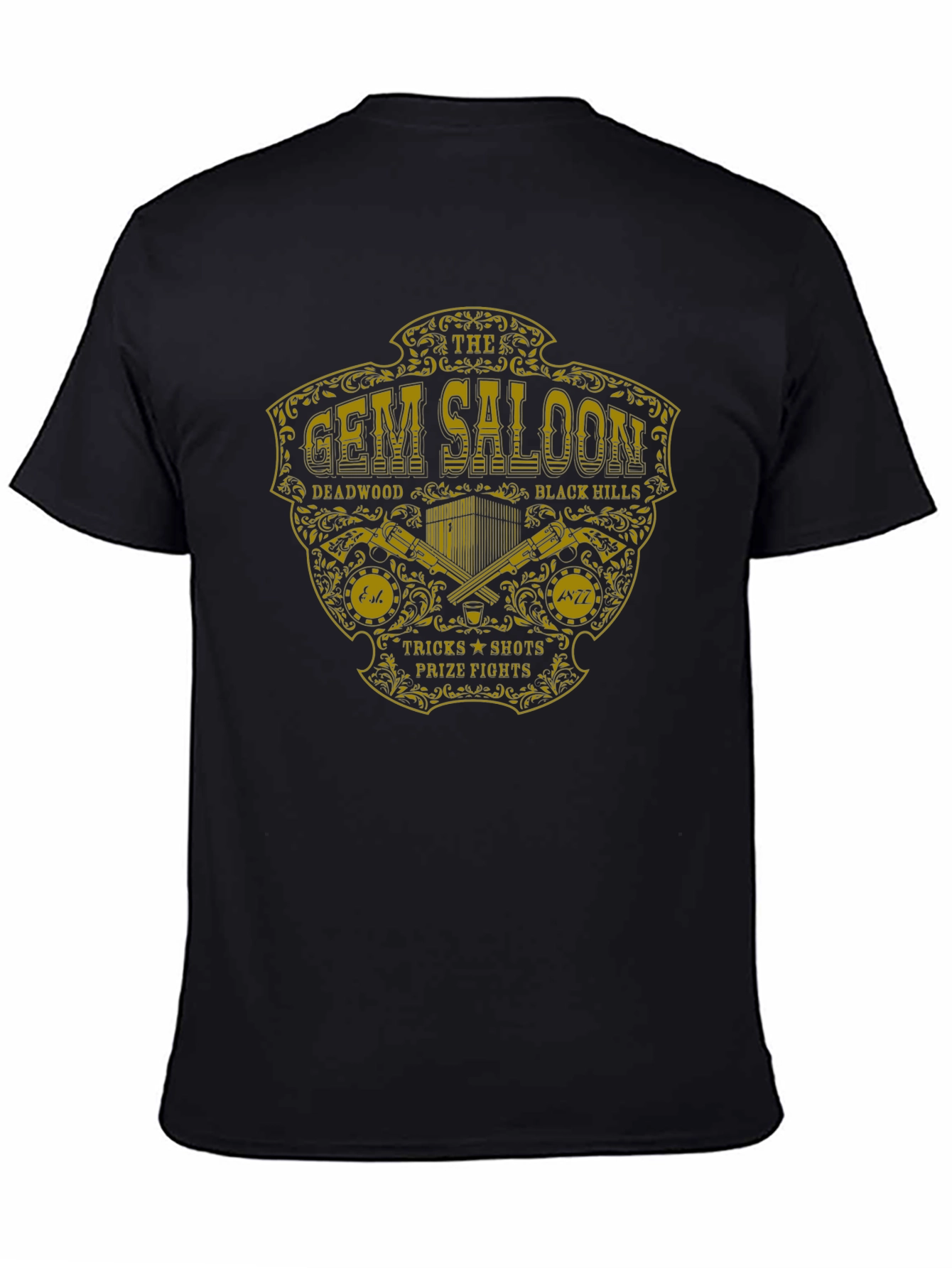 Gem Saloon Black T-Shirt