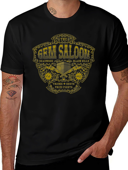 Gem Saloon Black T-Shirt