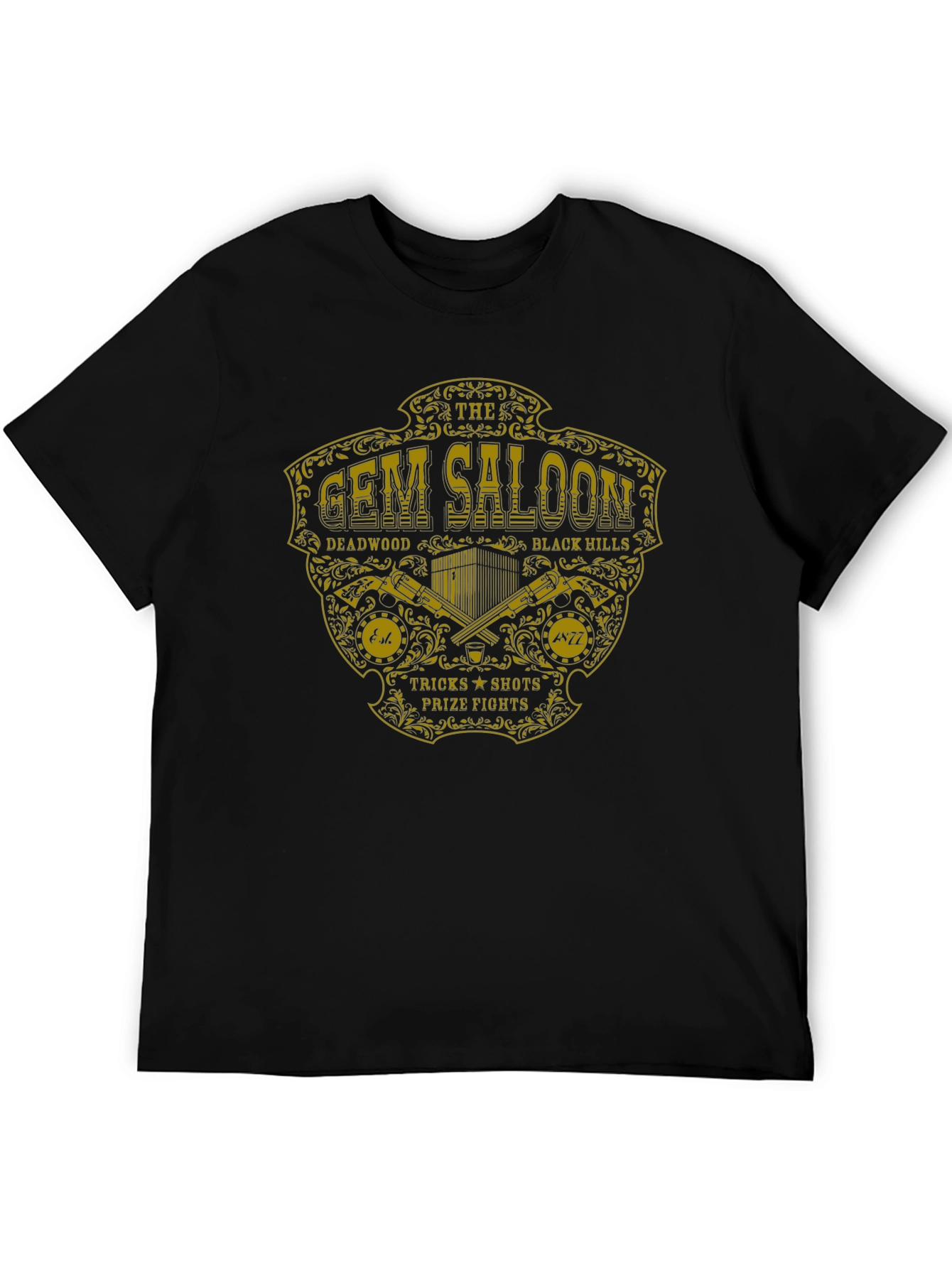 Gem Saloon Black T-Shirt