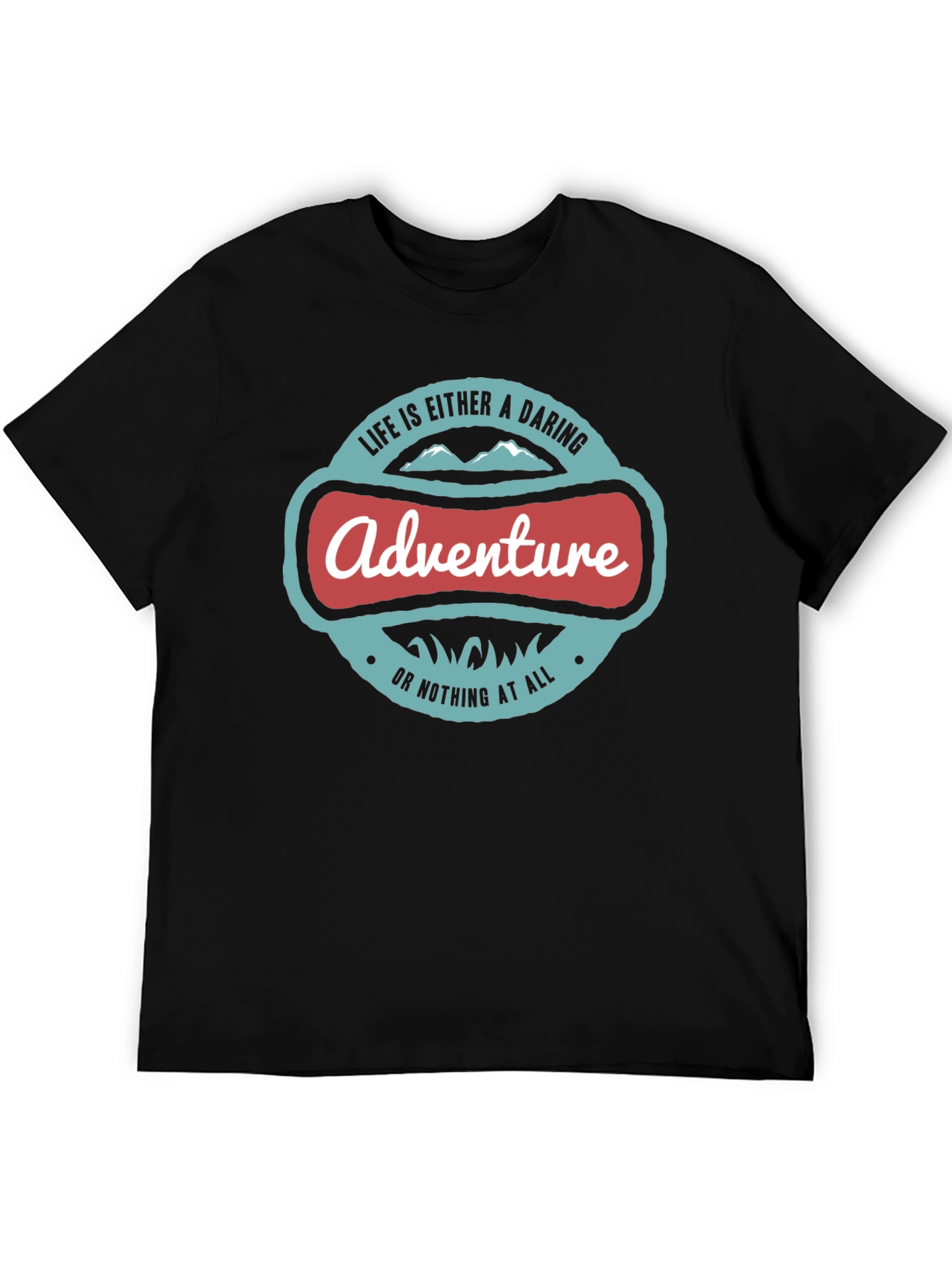 Adventure Awaits Graphic Tee - Daring Life T-Shirt