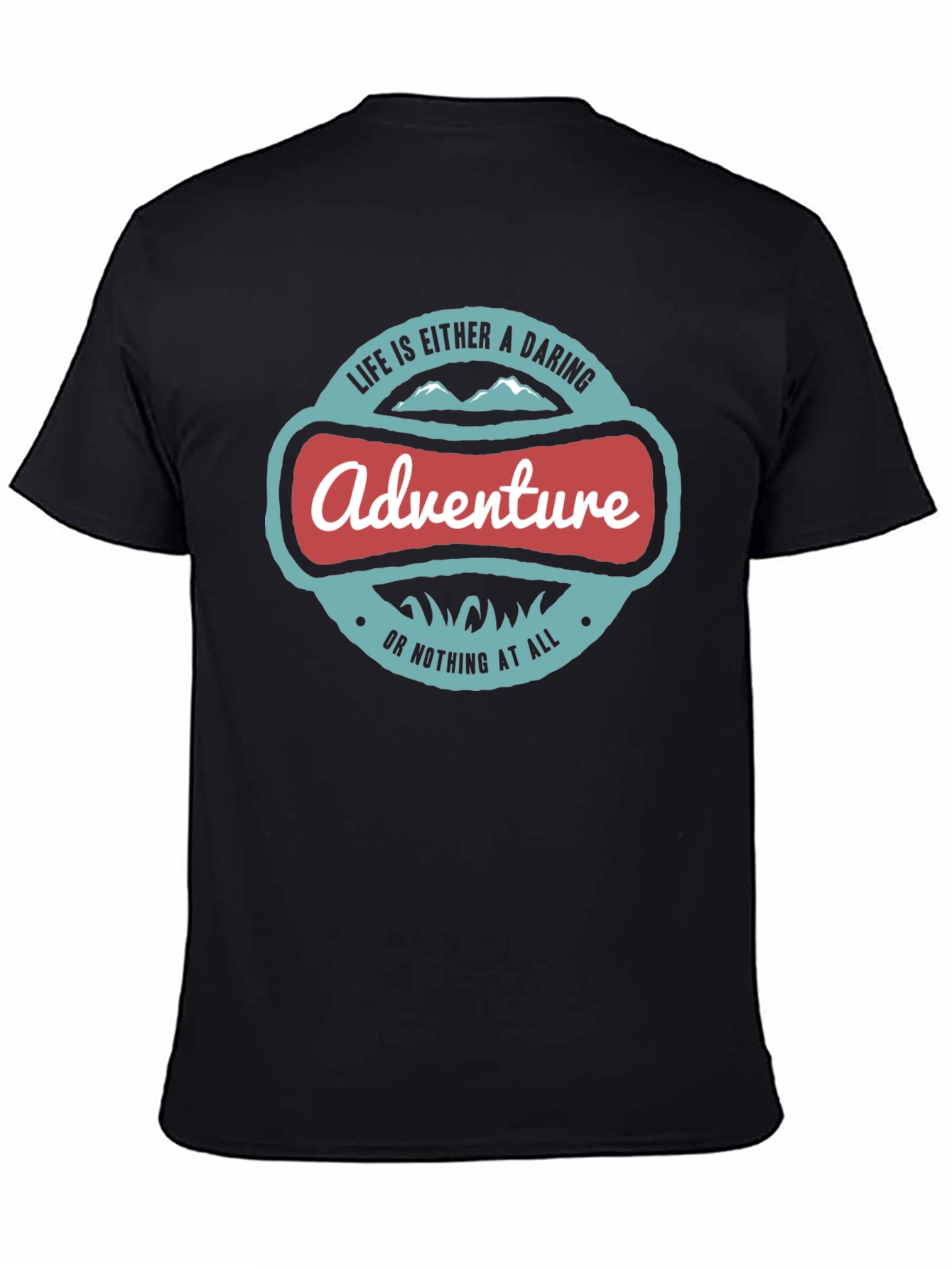 Adventure Awaits Graphic Tee - Daring Life T-Shirt